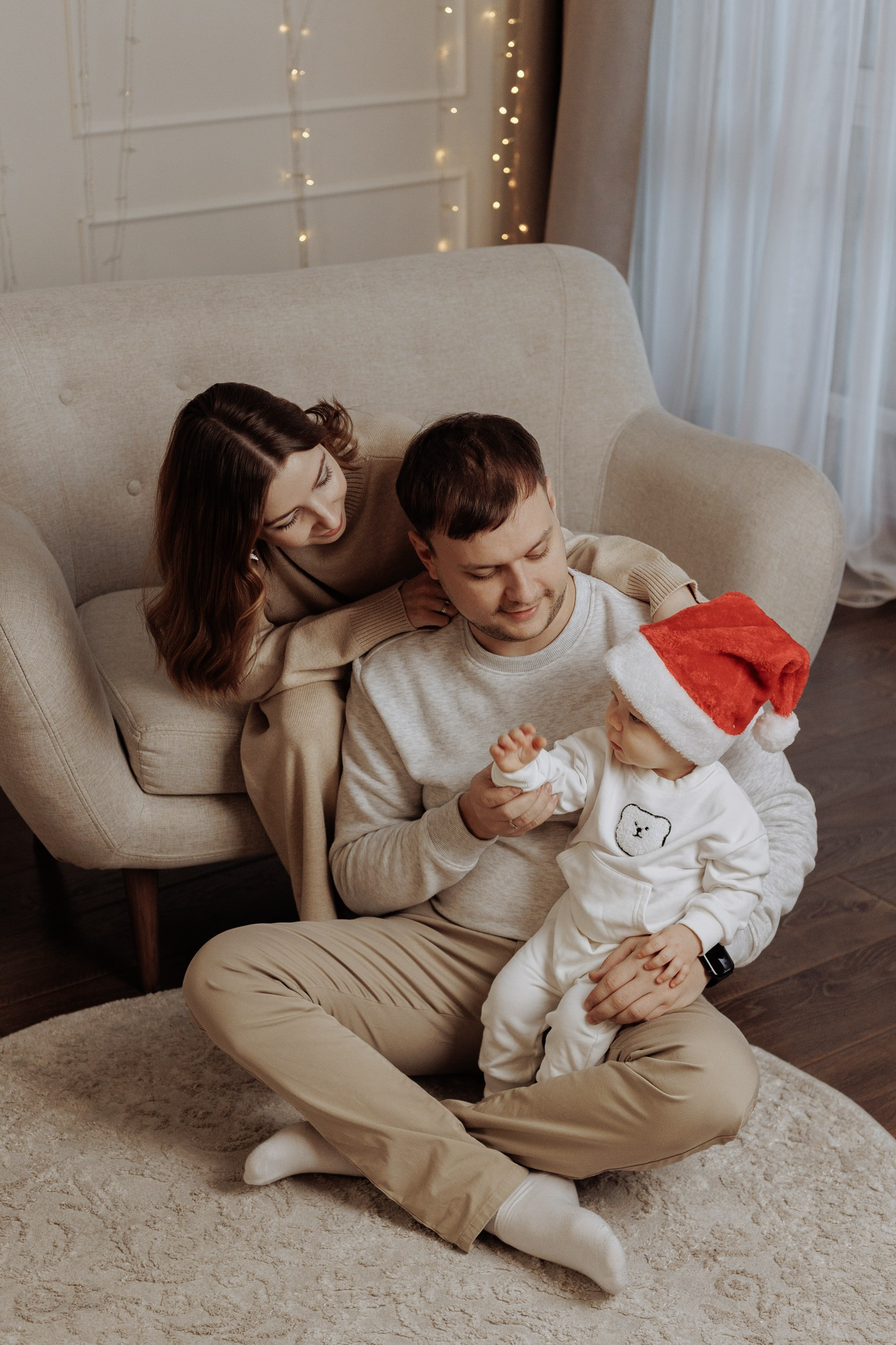 Семейная фотосессия «студия». Свадебный фотограф