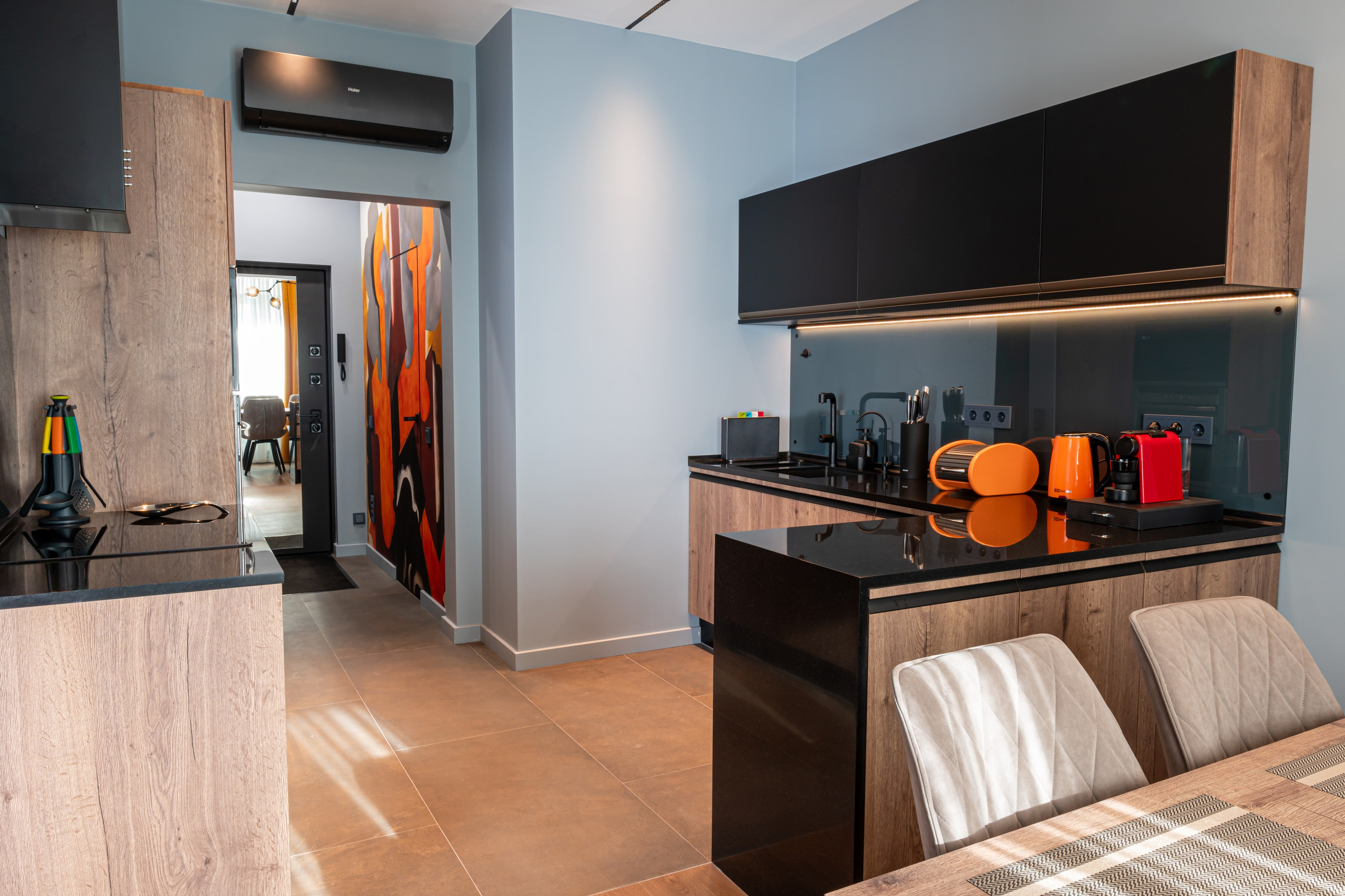 Съёмка квартиры для портфолио дизайнера интерьеров