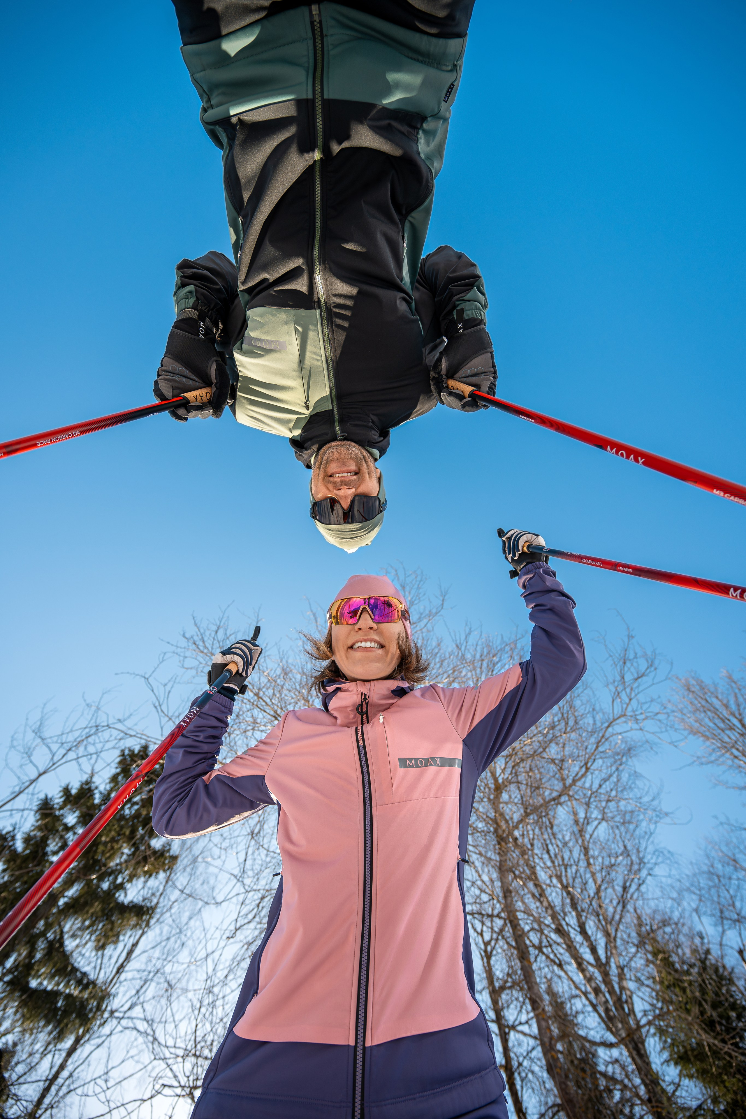 Moda deportiva. Fotógrafos Daria y Dmitry Arsentyevs