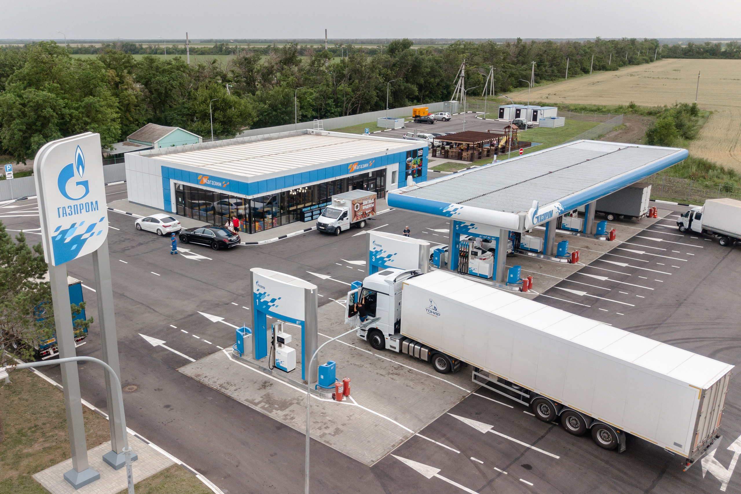 Профессиональная съемка промышленных объектов на фото видео дрон