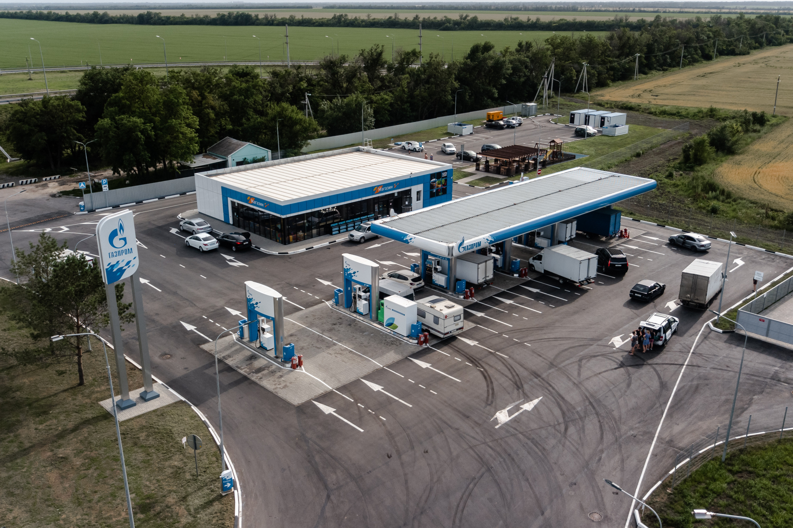 Профессиональная съемка промышленных объектов на фото видео дрон