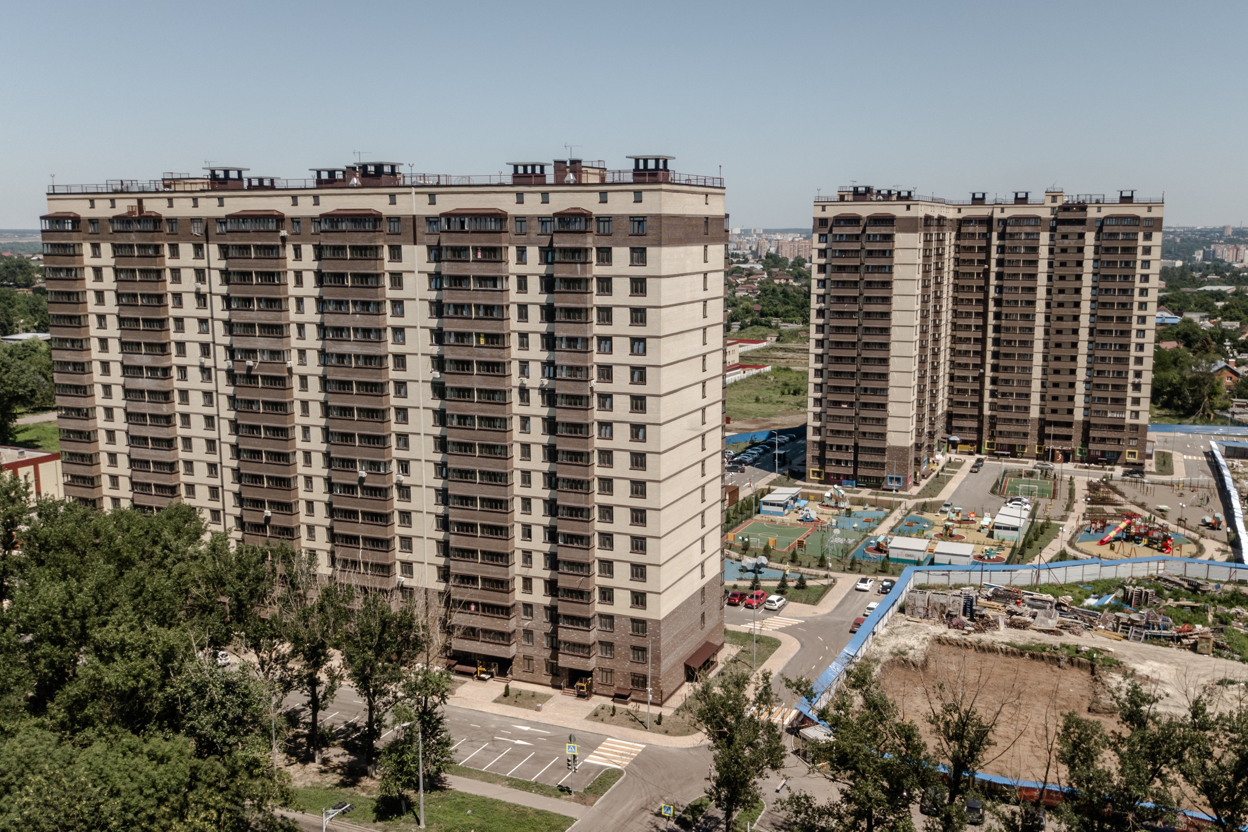 Профессиональная высотная фото и видео съемка недвижимости