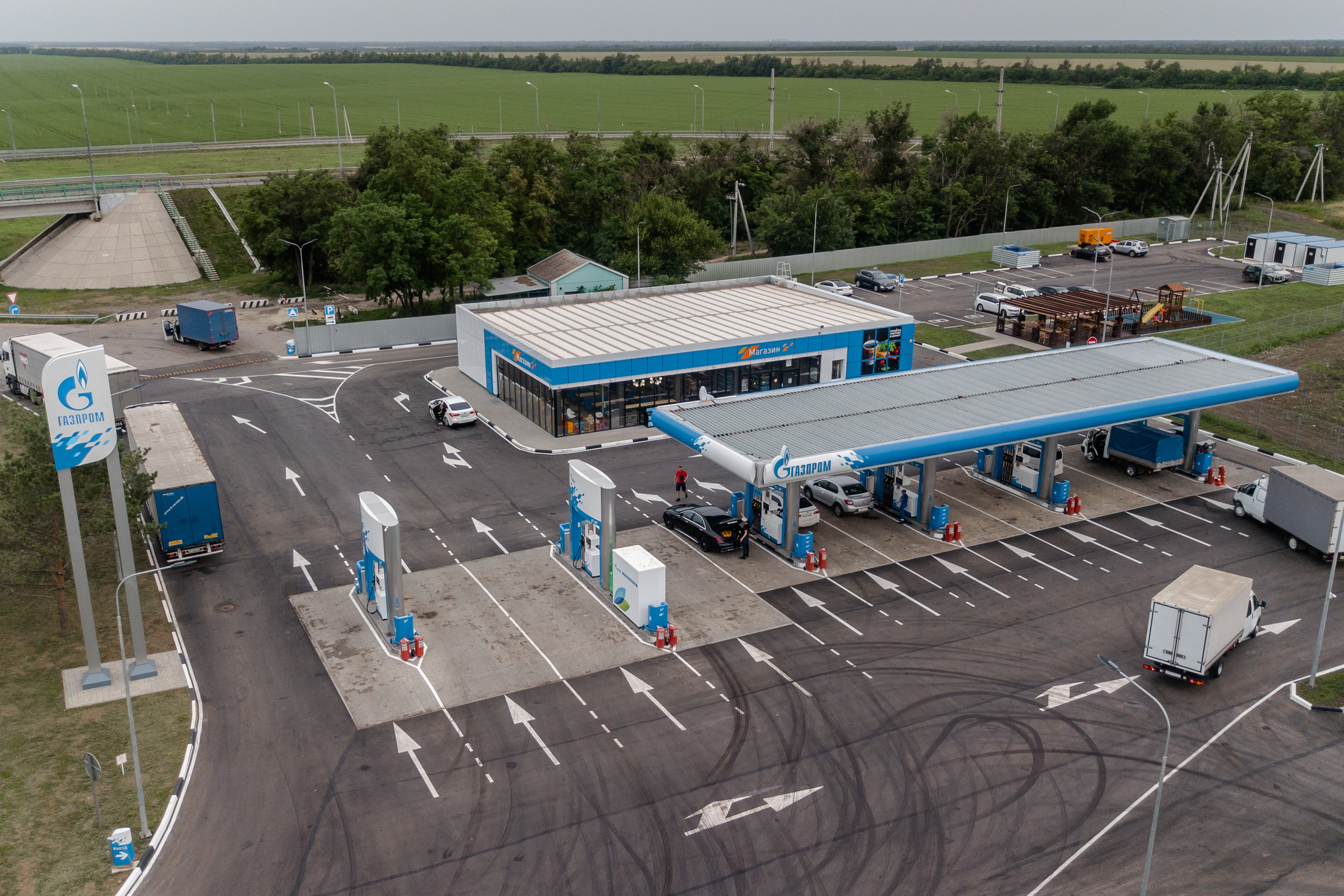 Профессиональная съемка промышленных объектов на фото видео дрон