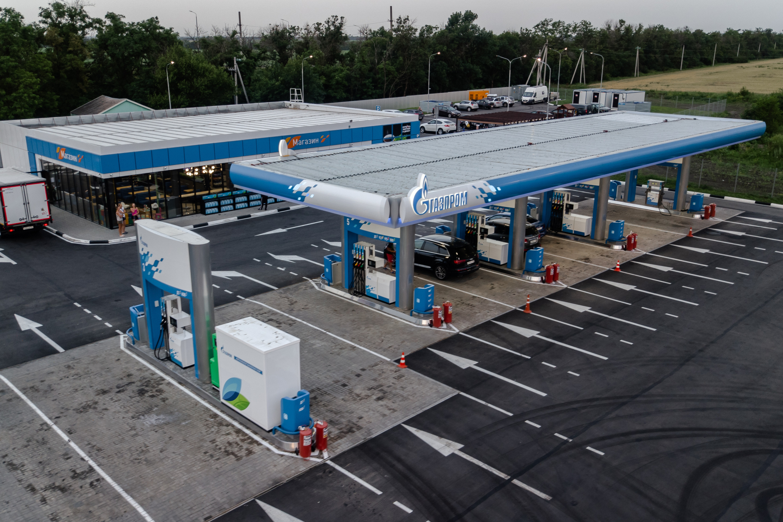 Профессиональная съемка промышленных объектов на фото видео дрон