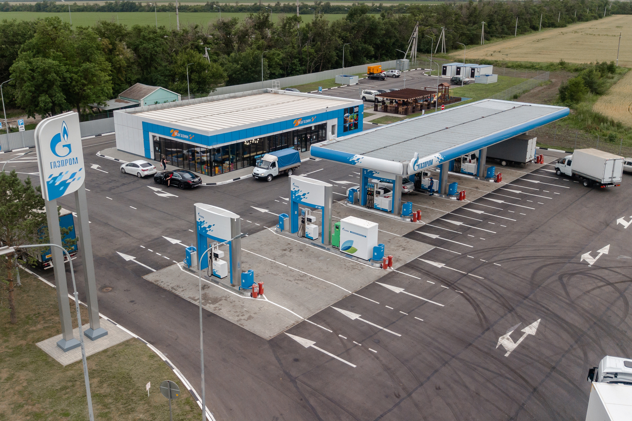 Профессиональная съемка промышленных объектов на фото видео дрон