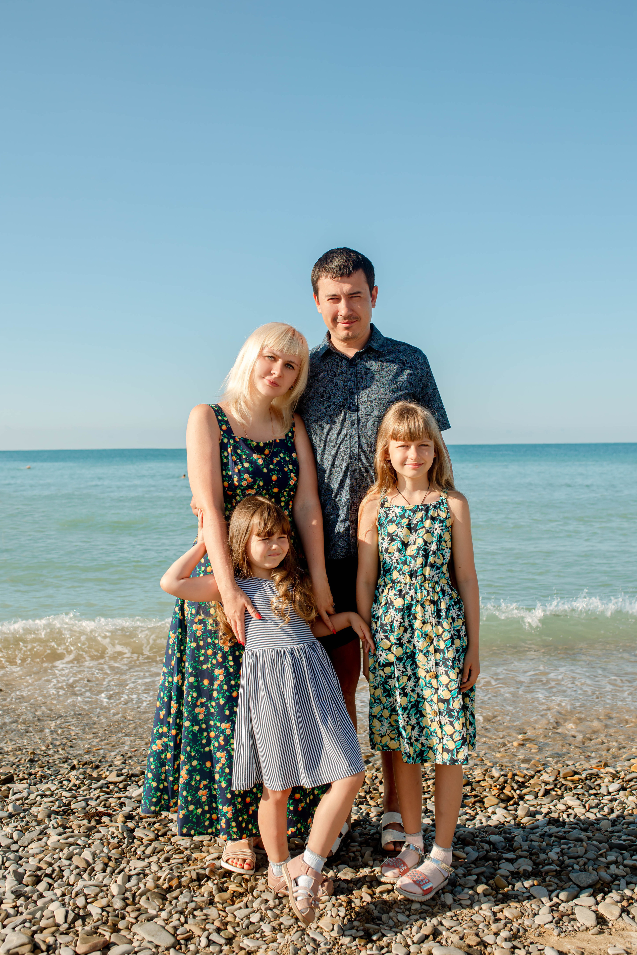 Екатерина, Константин и дети. Фотограф в Геленджике, Архипо-Осиповке, Абрау-Дюрсо, Кринице Виктория