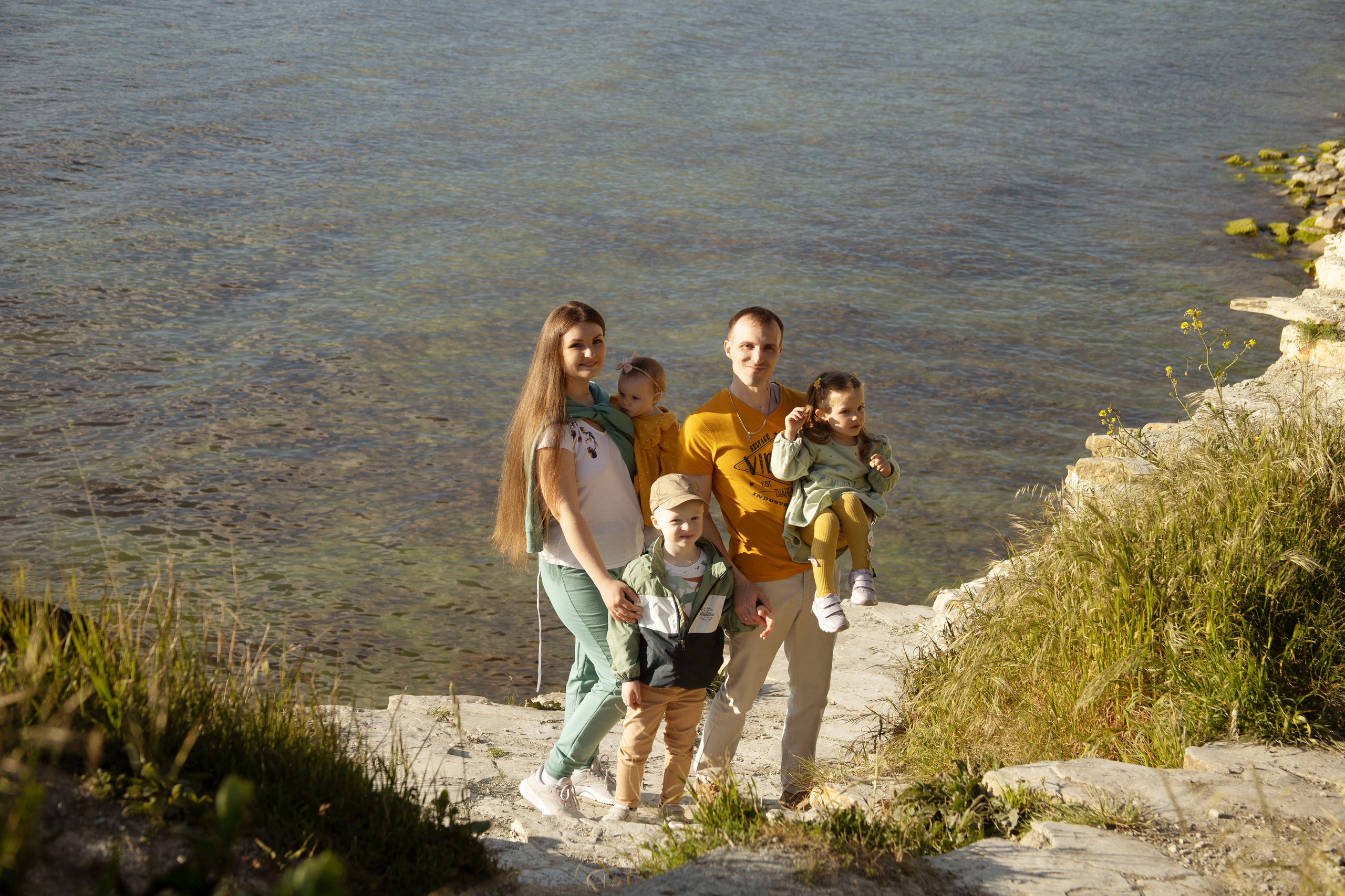Александра, Вадим и дети. Фотограф в Геленджике, Архипо-Осиповке, Абрау-Дюрсо, Кринице Виктория