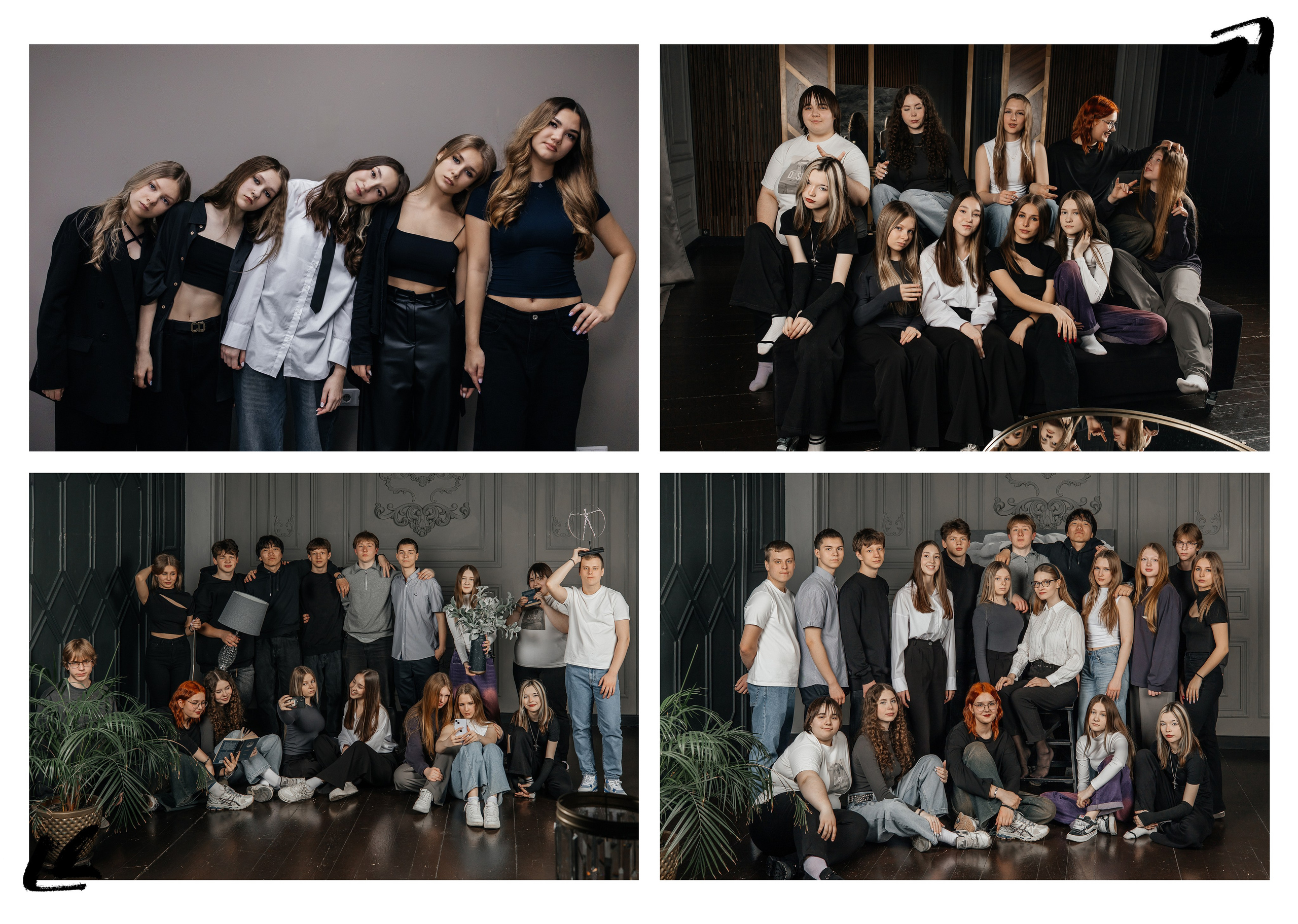 Школьные альбомы. Женский и событийный фотограф в Новосибирске Оксана Чумакова