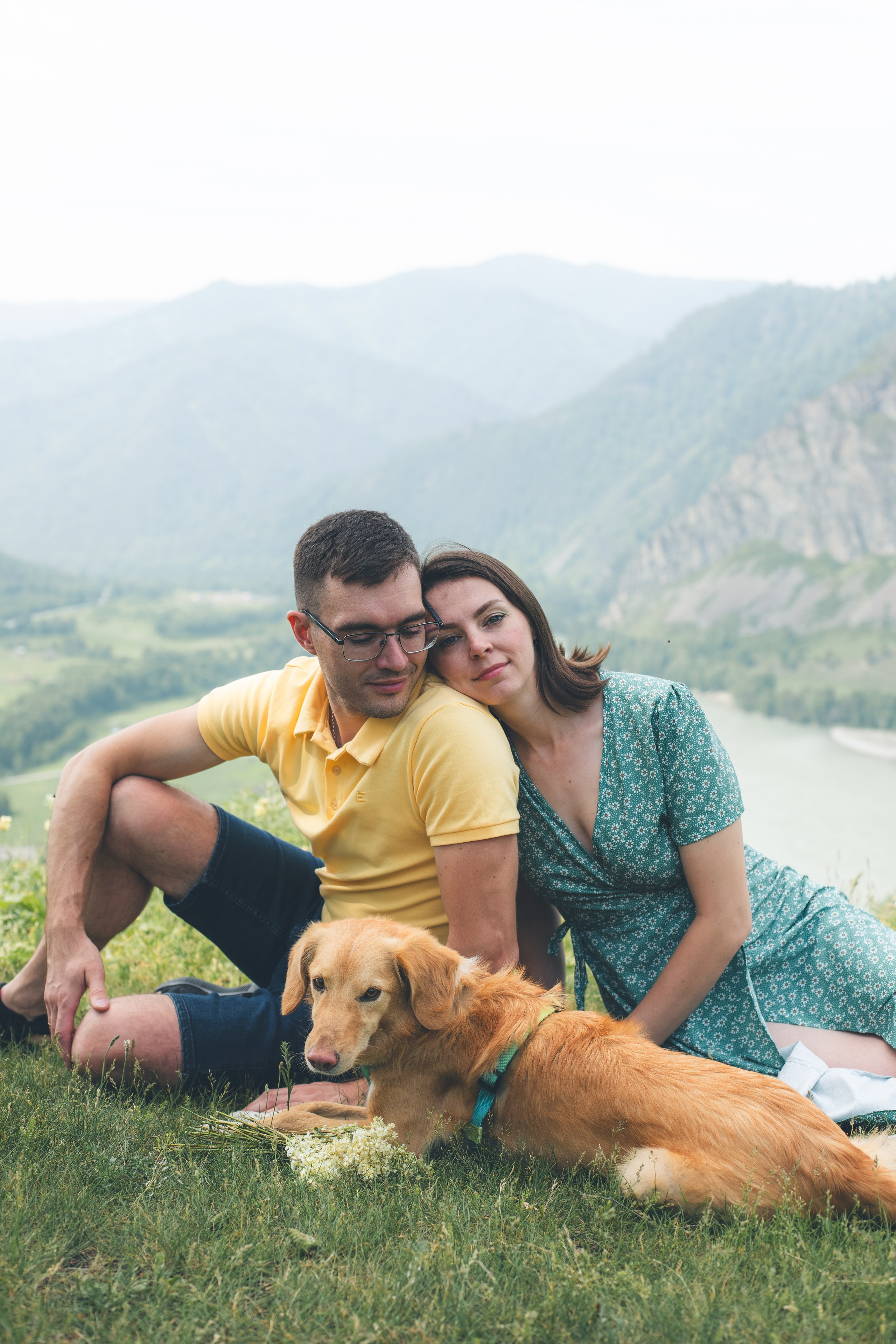 Ксения & родные. Фотограф Нина Брандт в Горном Алтае