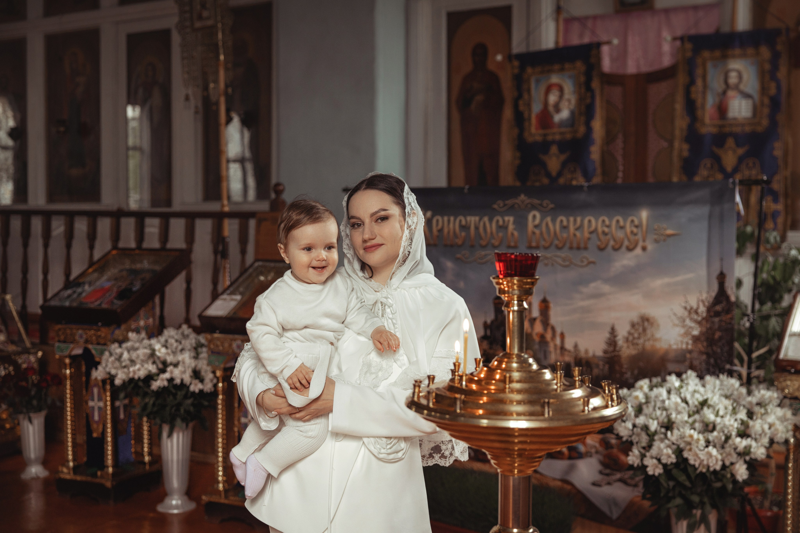 Таинство Крещения Александра. Церковь иконы Божией Матери «Всех скорбящих Радость». Фотограф на Крещение и Венчание Краснодарский край — Гранкина Юлия