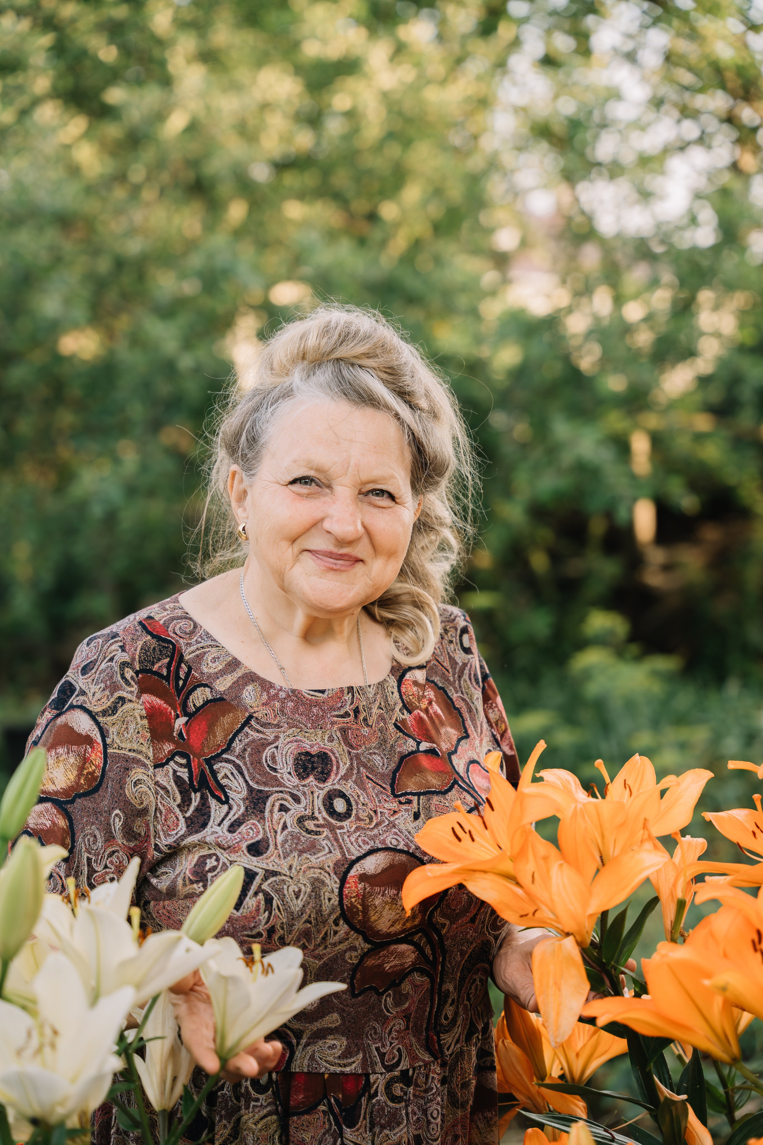 На даче по семейному