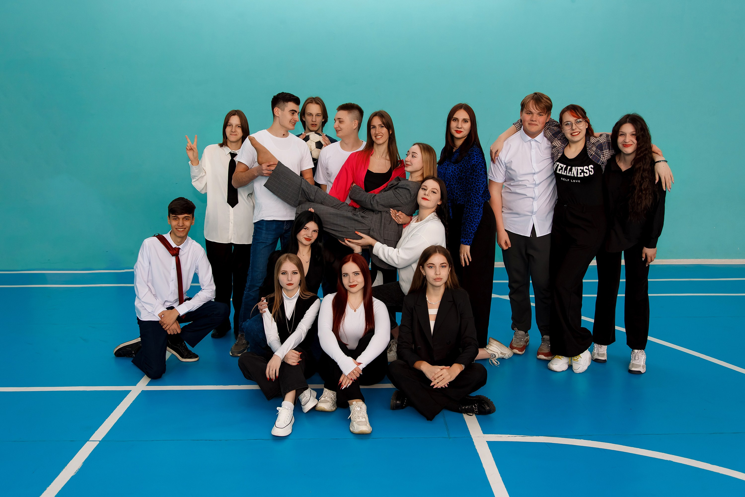 11 класс с. Барабаш. Фотограф Любовь Корниенко, Примоский край