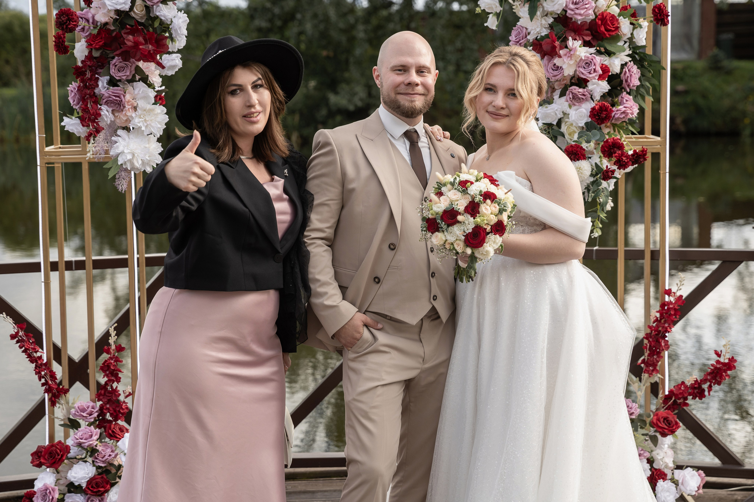 Выездная церемония брака Теплица Парк, свадебный фотограф Москва Гладков Дмитрий Москва