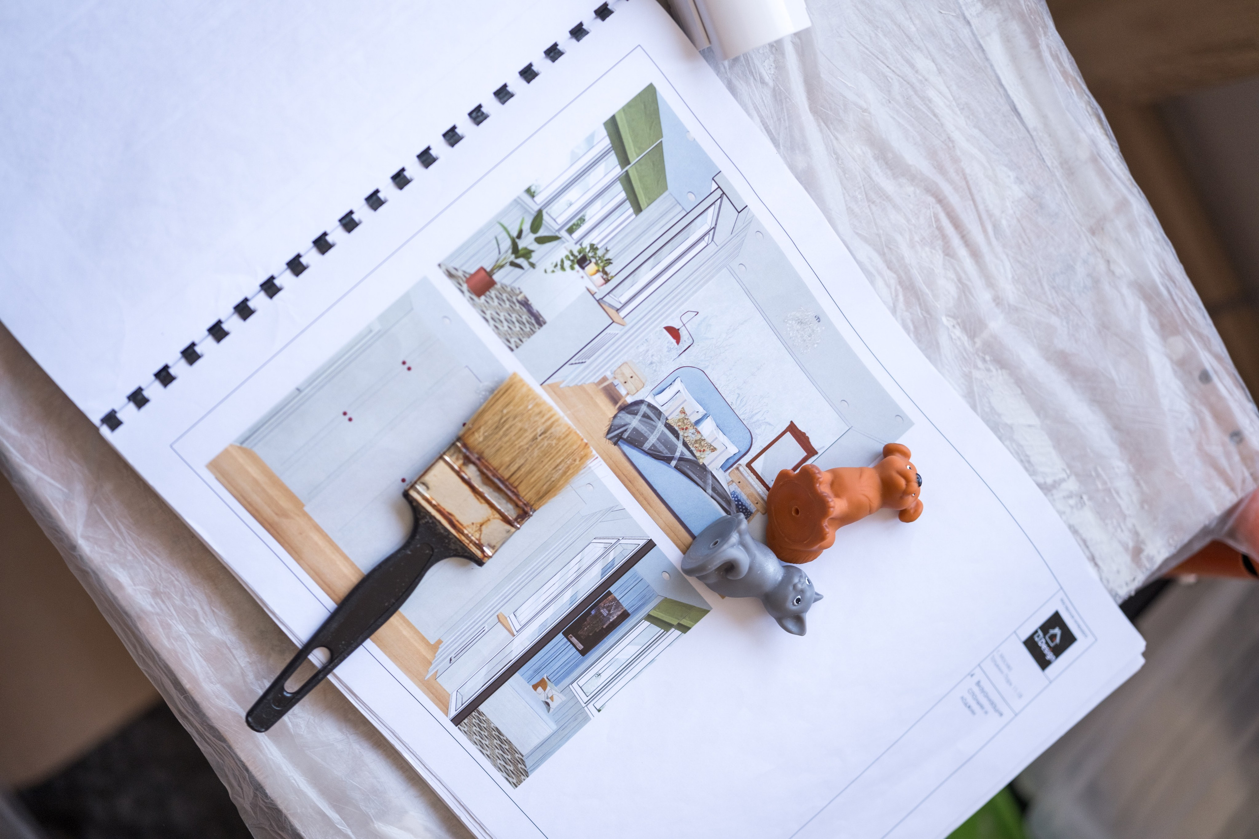 Семейный ремонт. Семейный детский ньюборн фотограф в Москве Марта Петрова