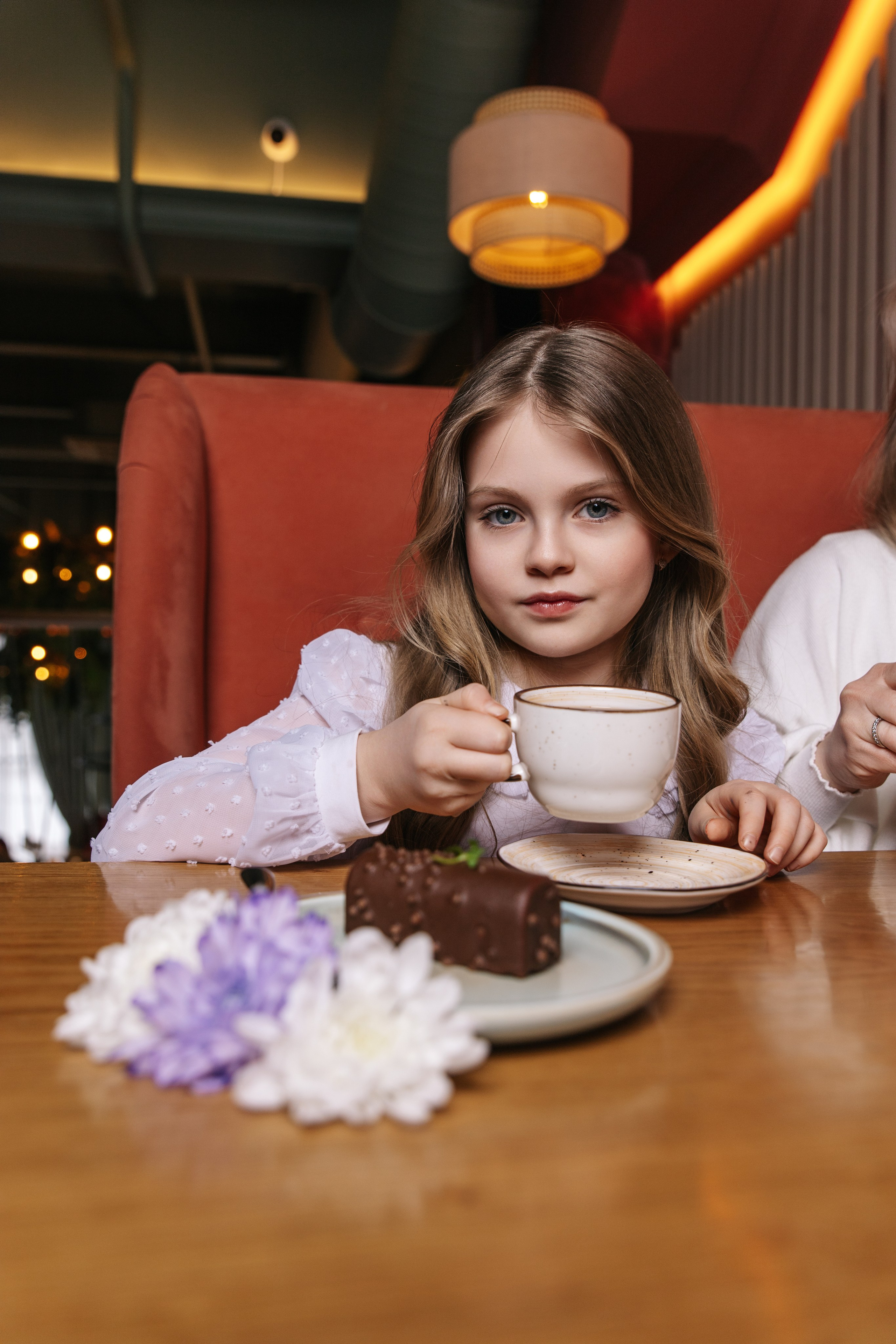 Весенняя съемка для ресторана «Своя Компания». Анна Таркина