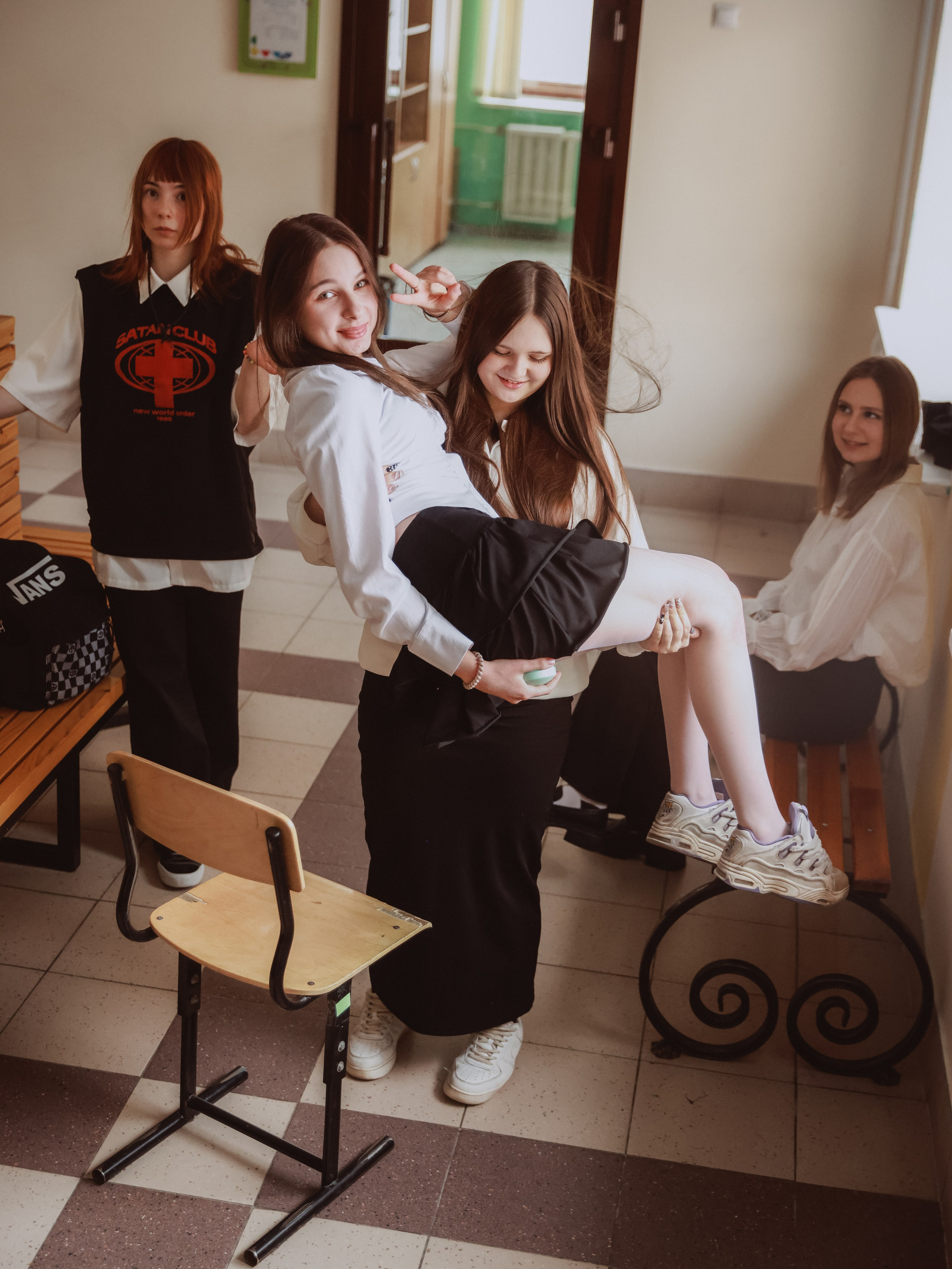 Школьники. Мультифотограф Динара Ахмедзянова