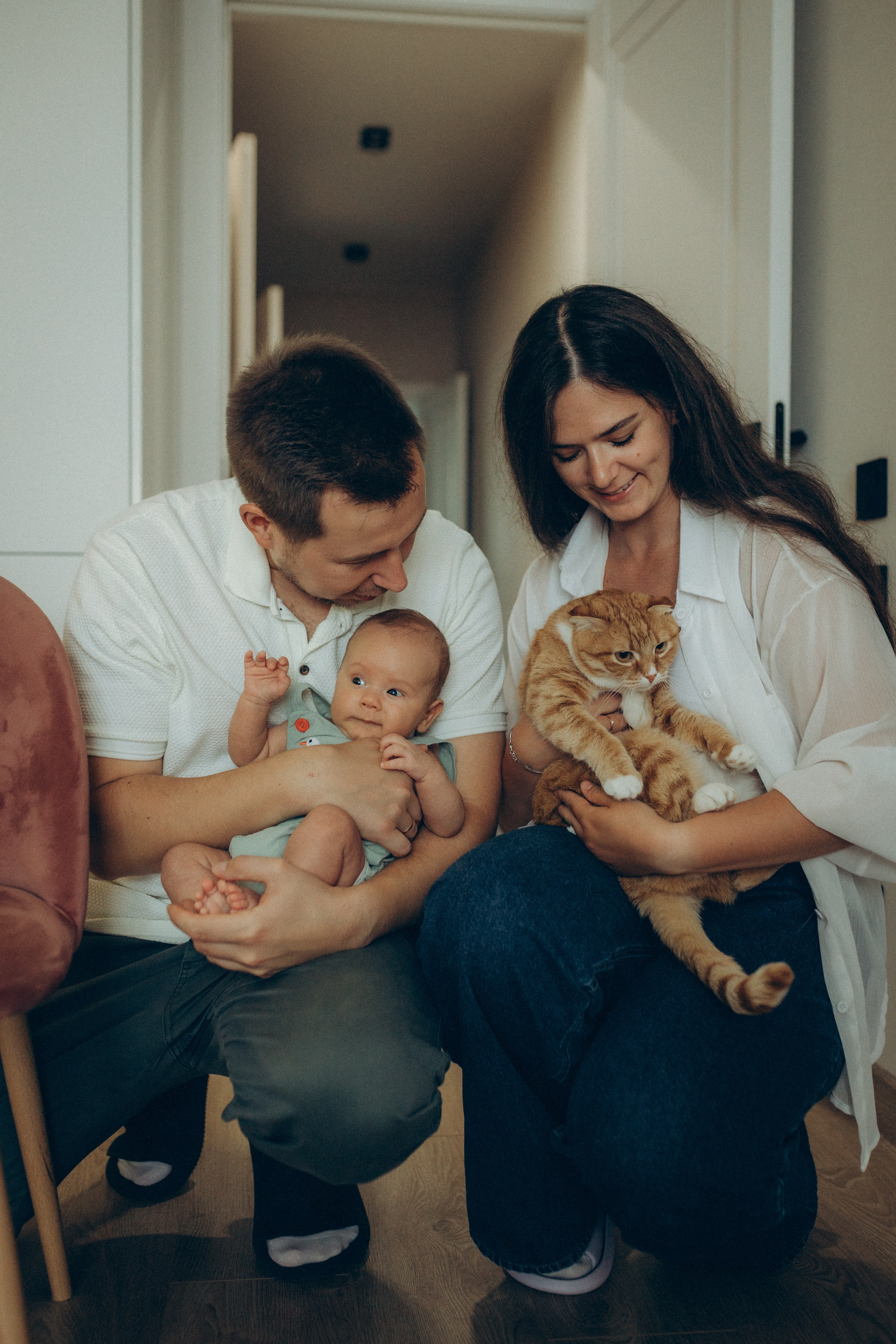 Аня, Кирилл и Ярослав. Семейный фотограф и фотограф на роды в Ростове-на-Дону Мухина Виктория