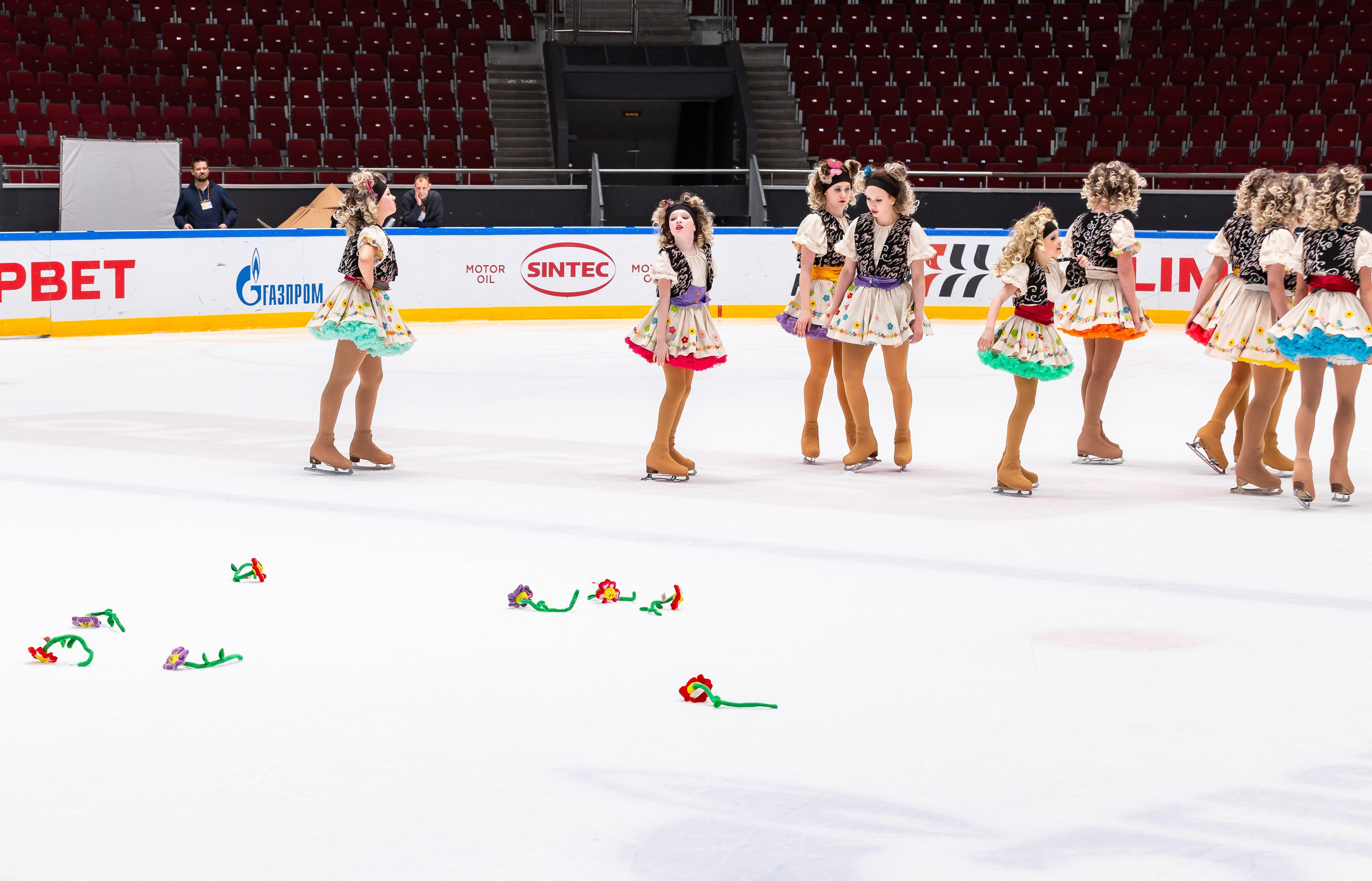 VII Ежегодный фестиваль массовых танцев на льду и фигурного катания «Петровский лёд» Санкт-Петербург. Репортажный фотограф в Москве