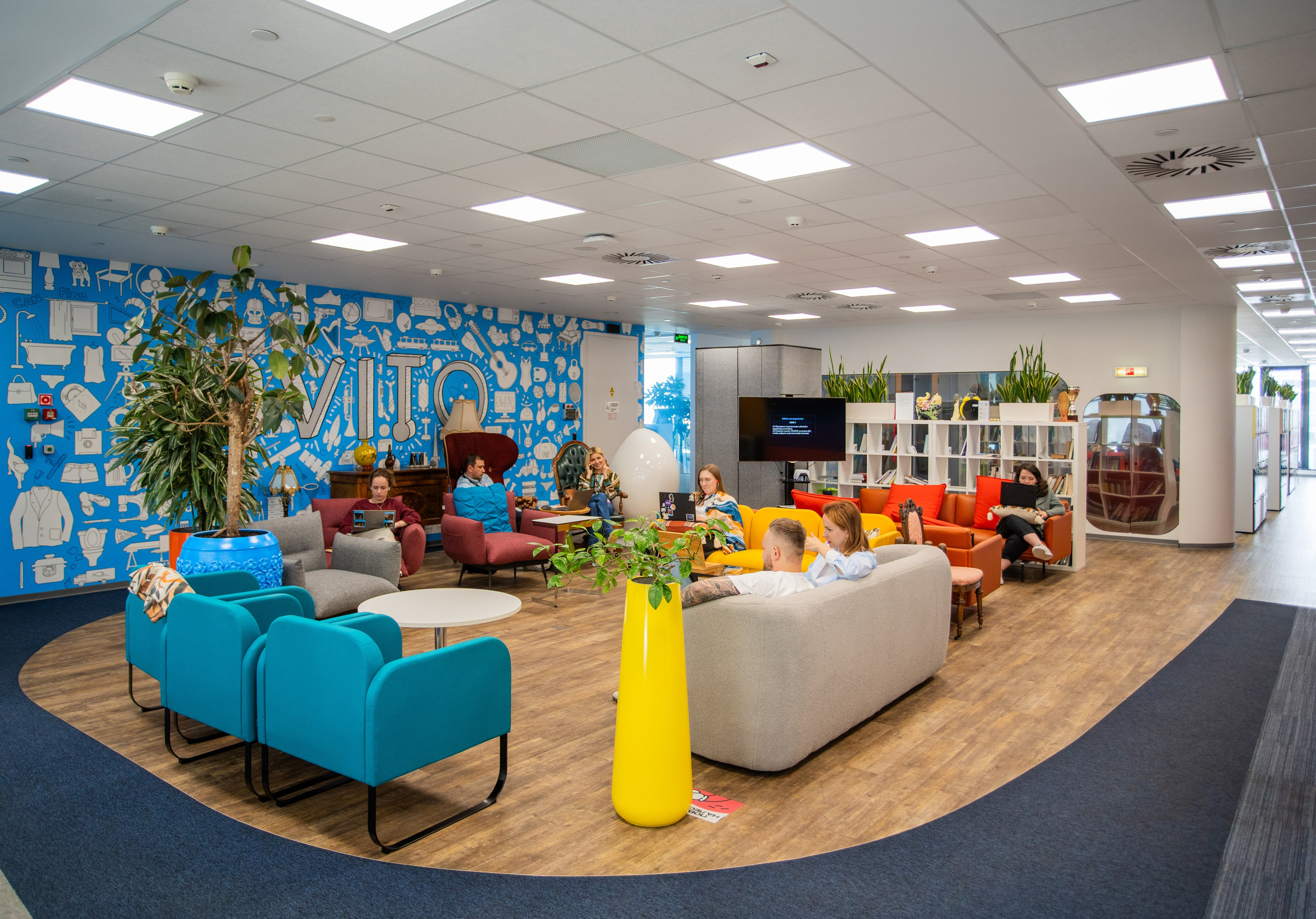 Авито. Центральный офис на Лесной. Интерьерный фотограф Александра Солдатова