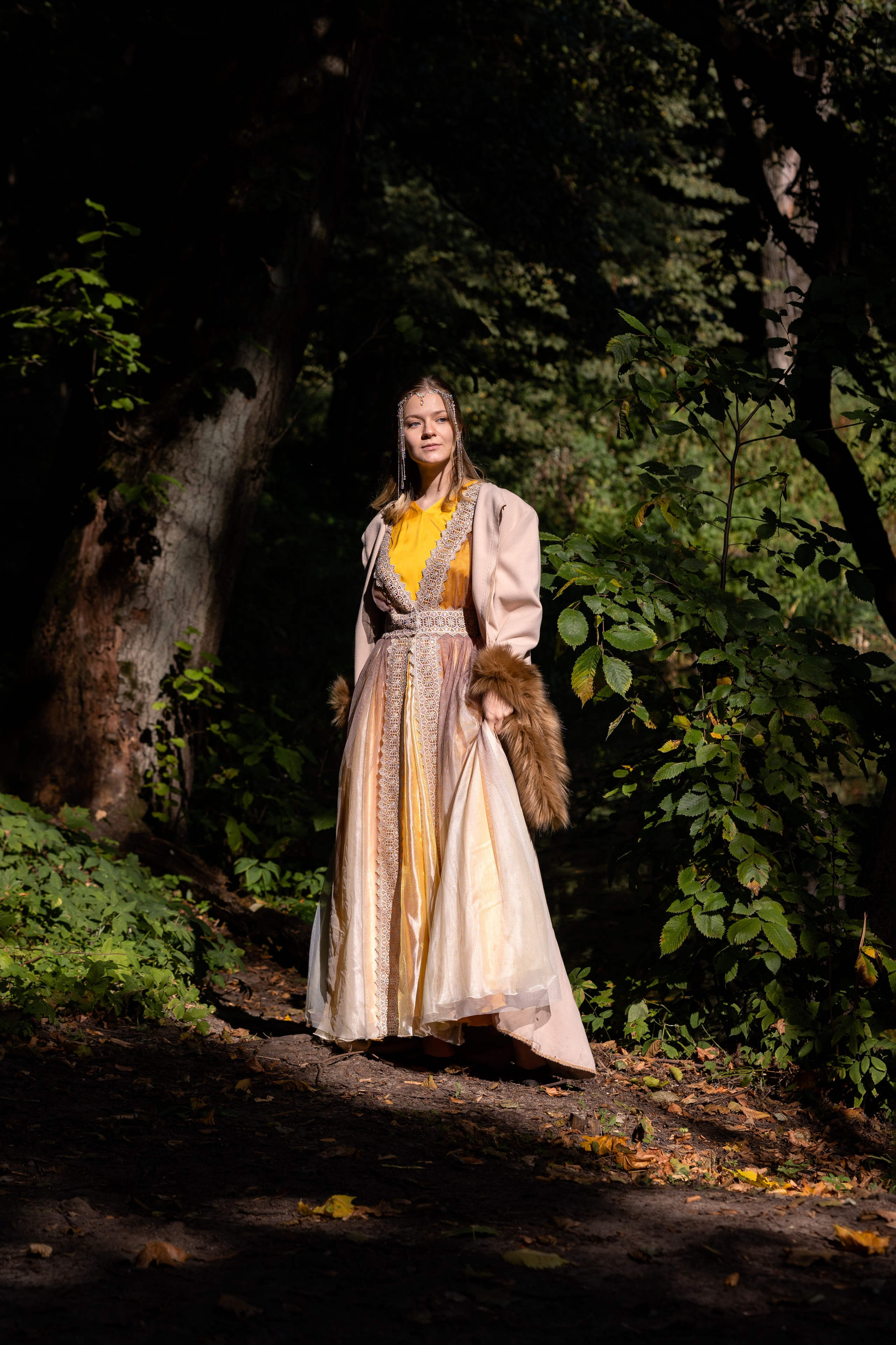 Стилизованная фотосессия в парке усадьбы Быково