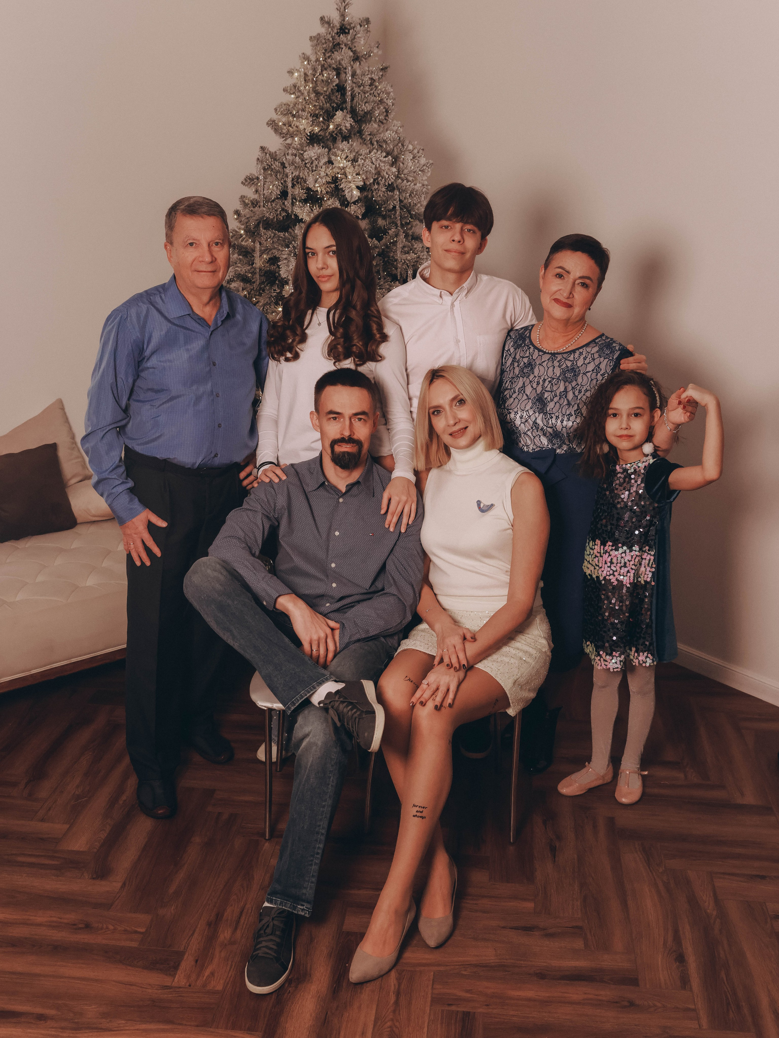 Большая семья. Мультифотограф Динара Ахмедзянова