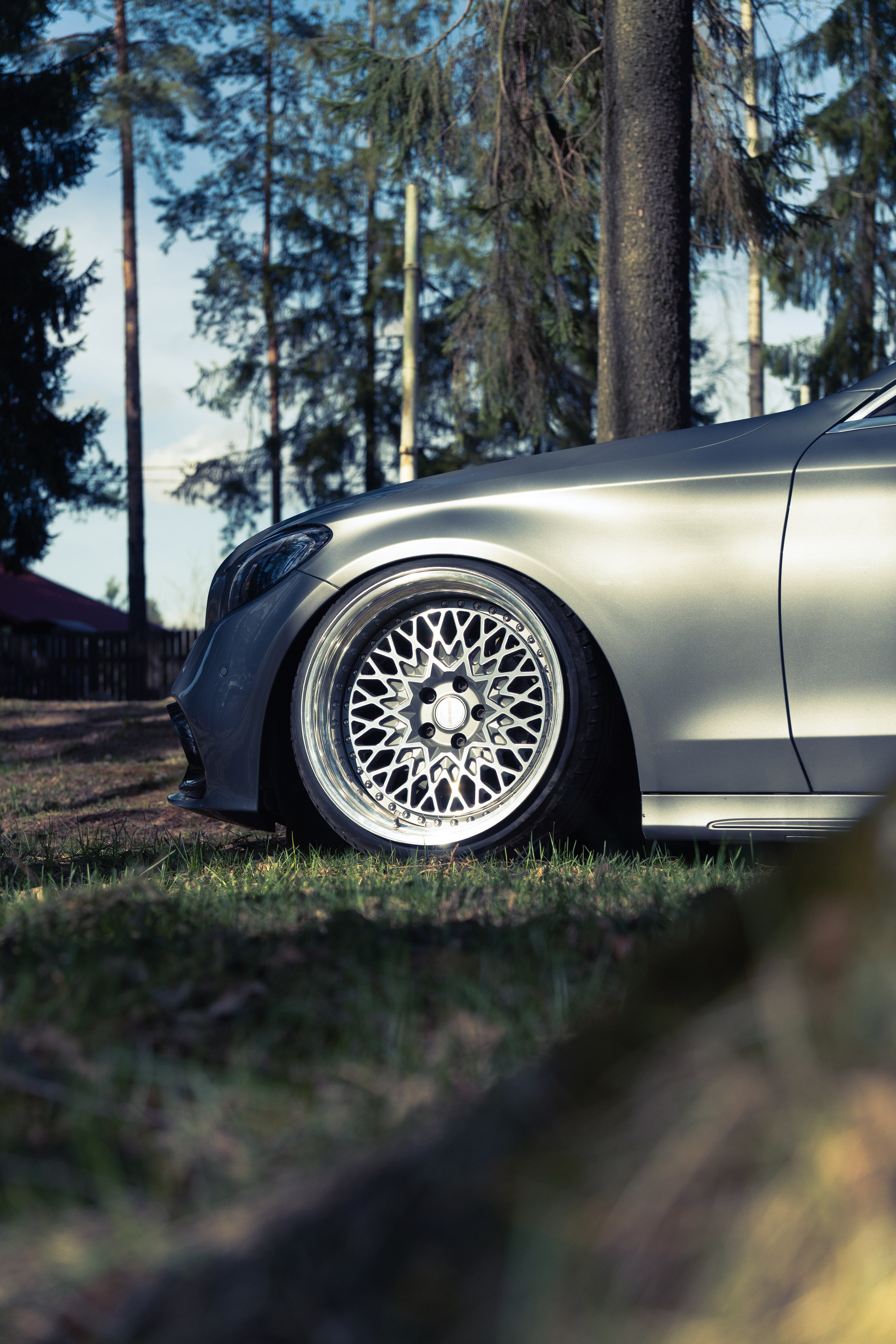 Mercedes benz stance. Opasnophoto
