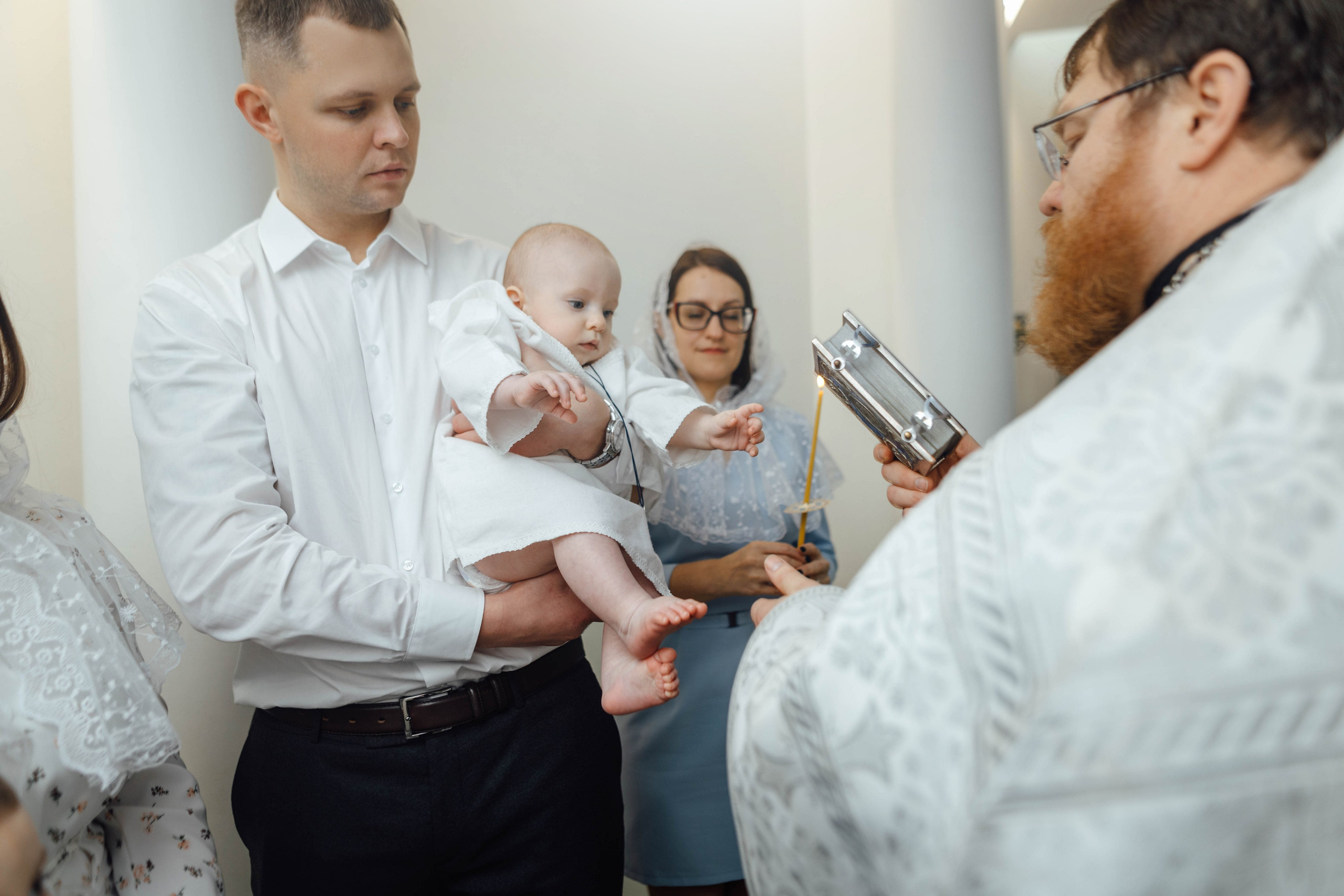 Крещение Матвея, храм Святой Троицы, декабрь 2025