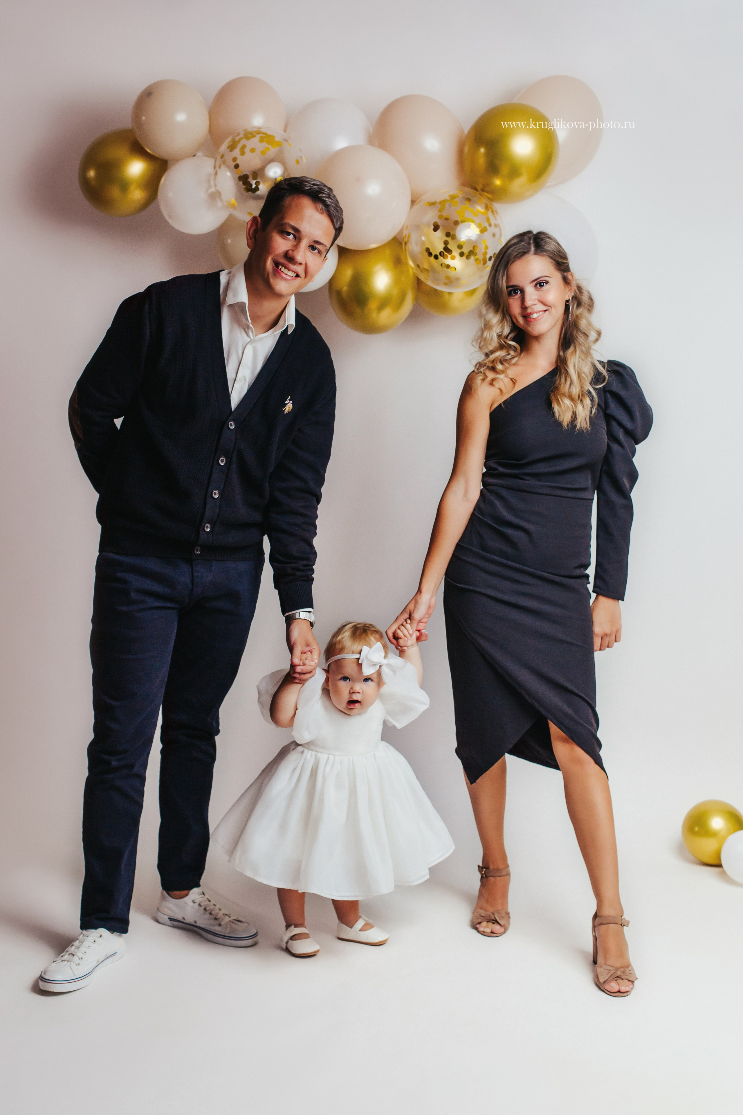 Фотосессия годика для девочки. Фотограф новорожденных и детский в Сергиевом Посаде Кругликова Юлия