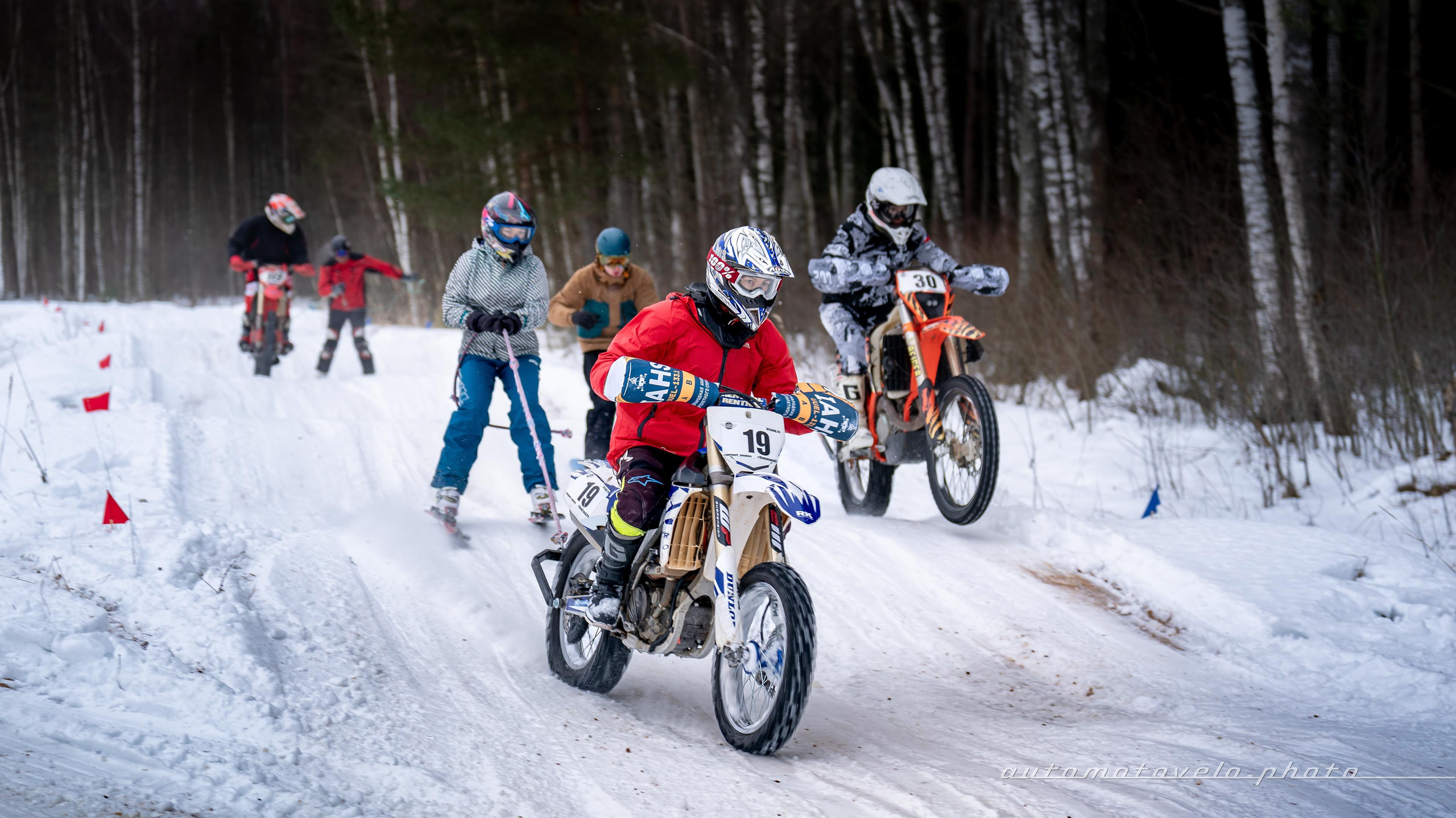 Скийоринг в Конаково 2024/25. 1 этап