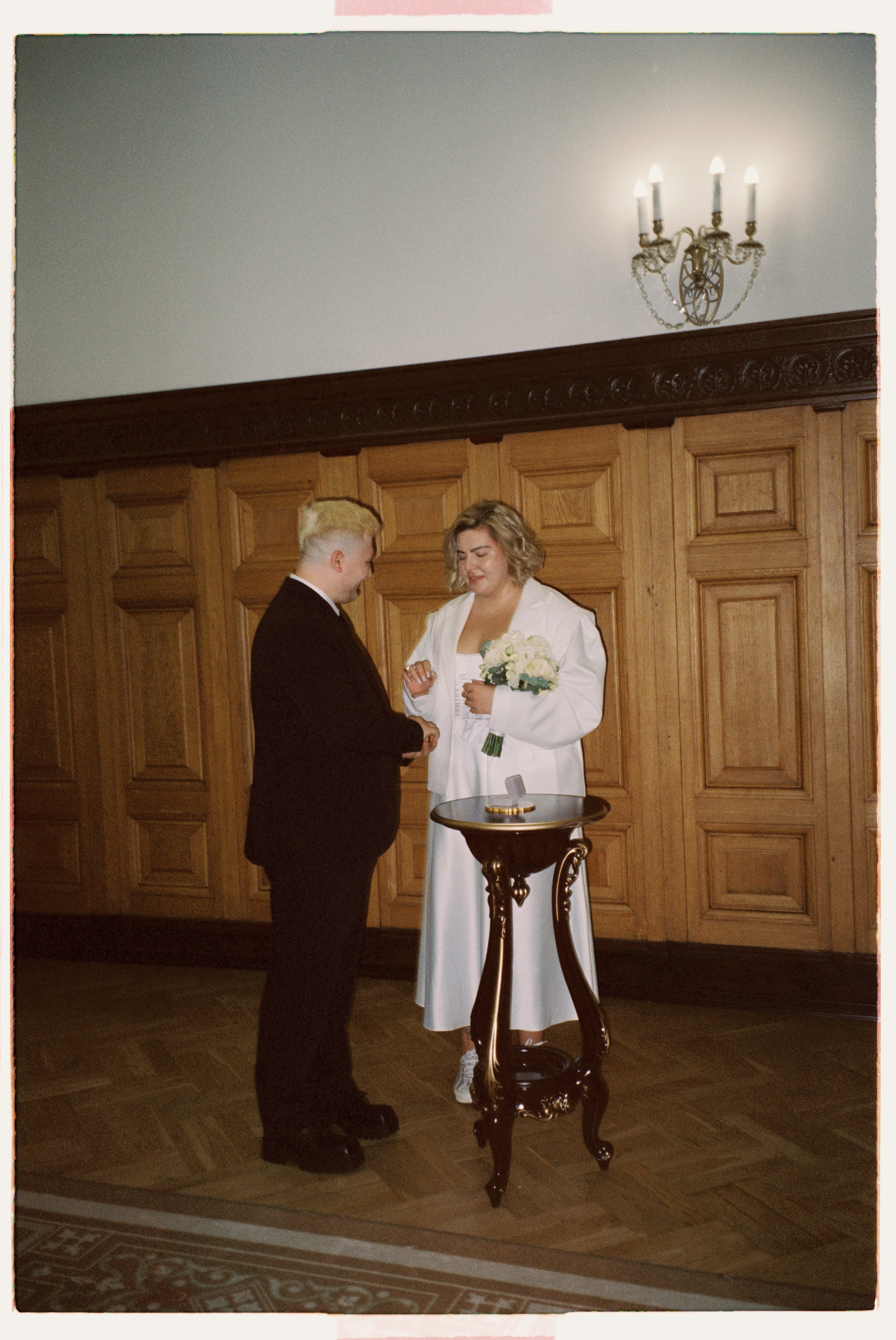 На плёнку (Даша и Лёша). Фотограф в Москве — Евгения Прокопенко