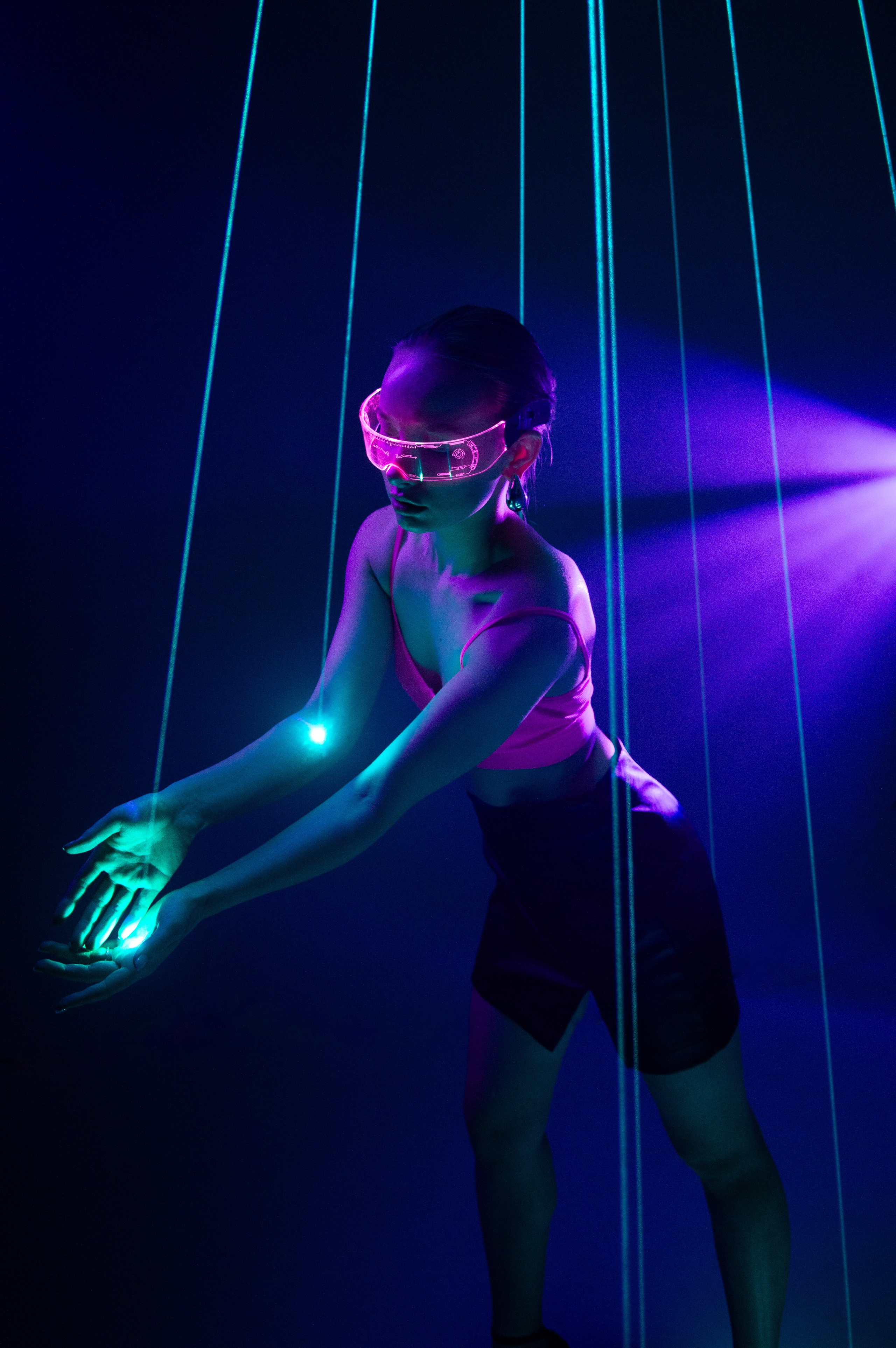 Съемка с лазером. Фотограф Мария N Екатеринбург