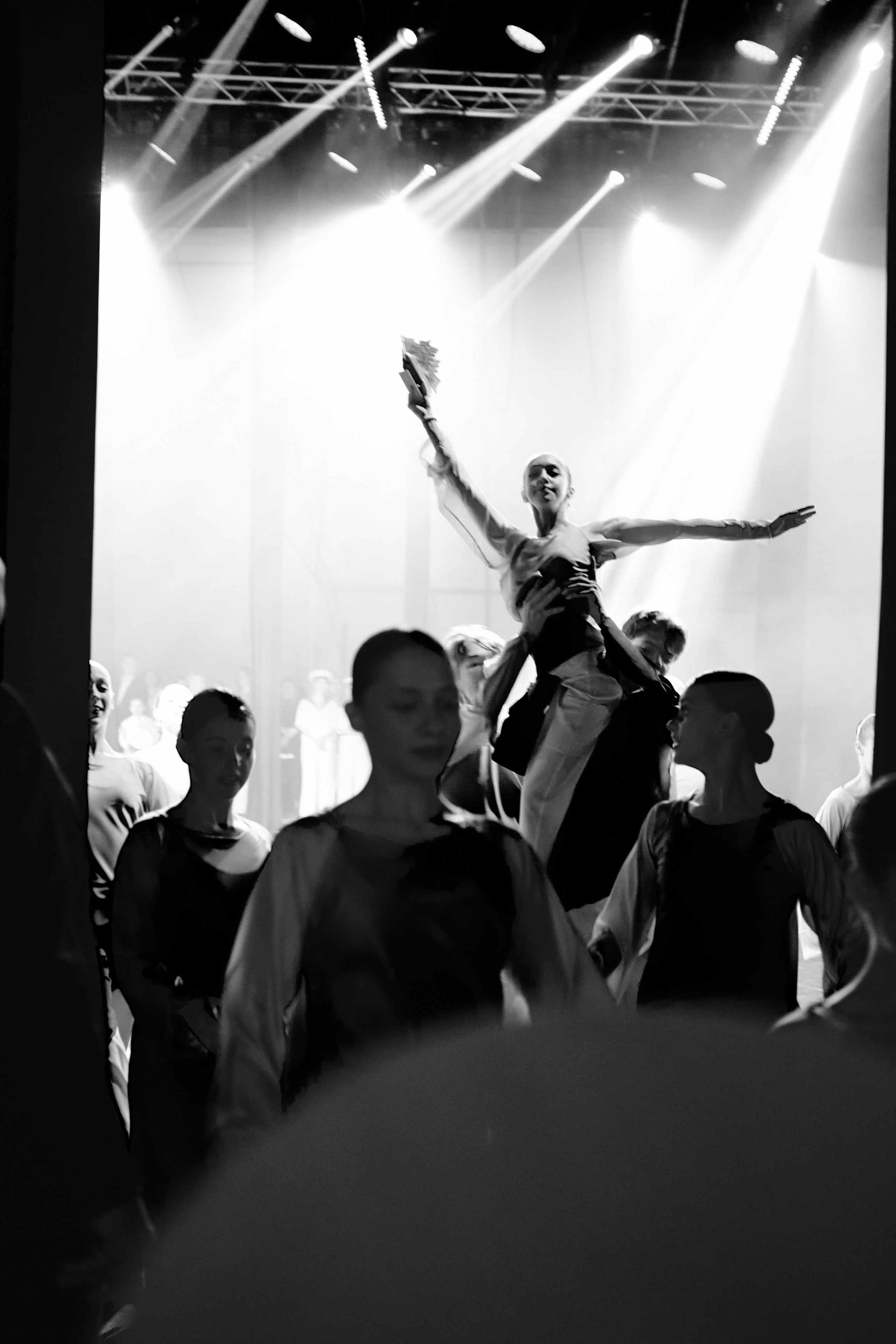 Backstage of the Concert. Fashion Photographer Oxana Chernomorets