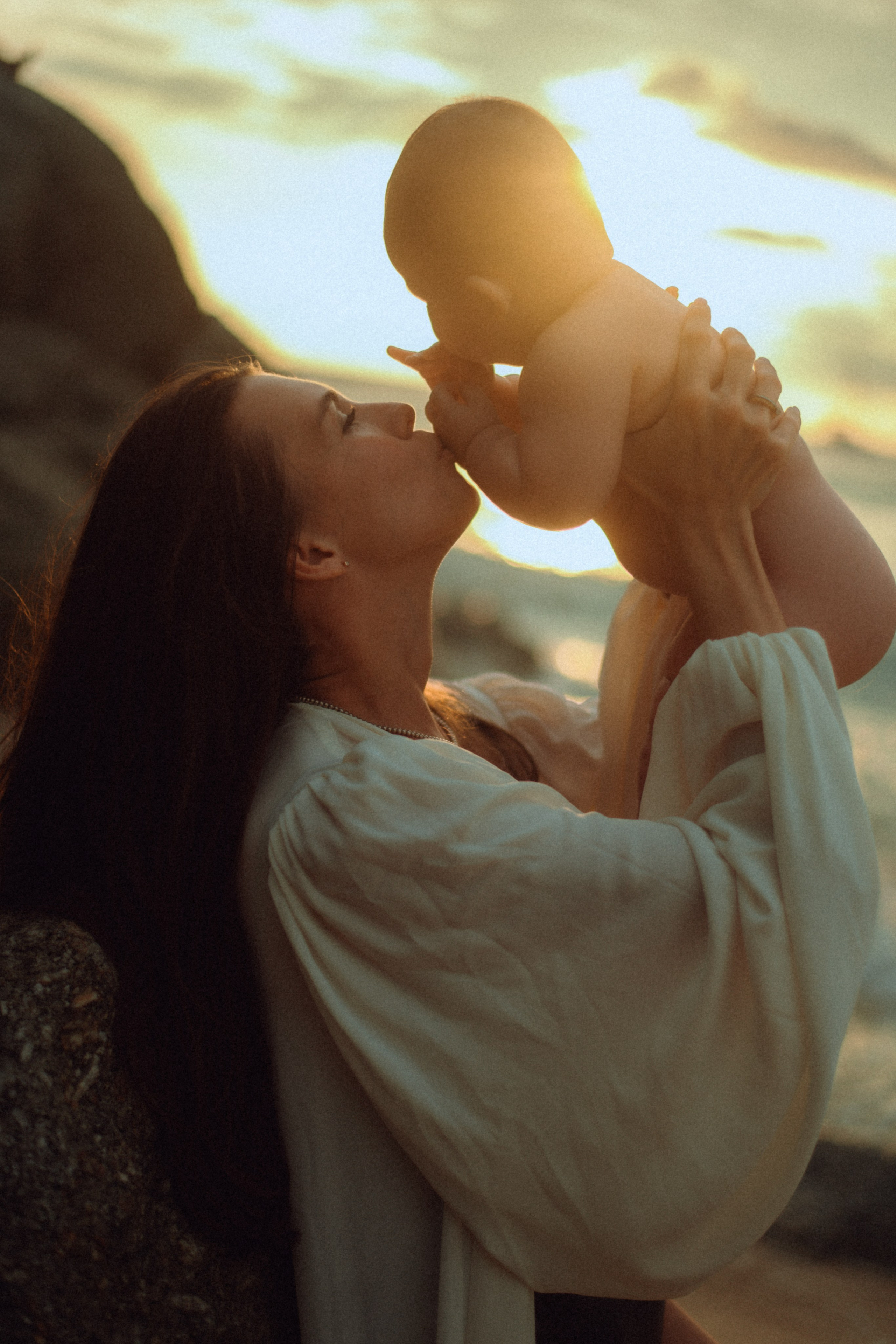 Мама и малыш море. Фотограф и Видеограф Анапа, Новороссийск, Краснодар. Алина и Женя