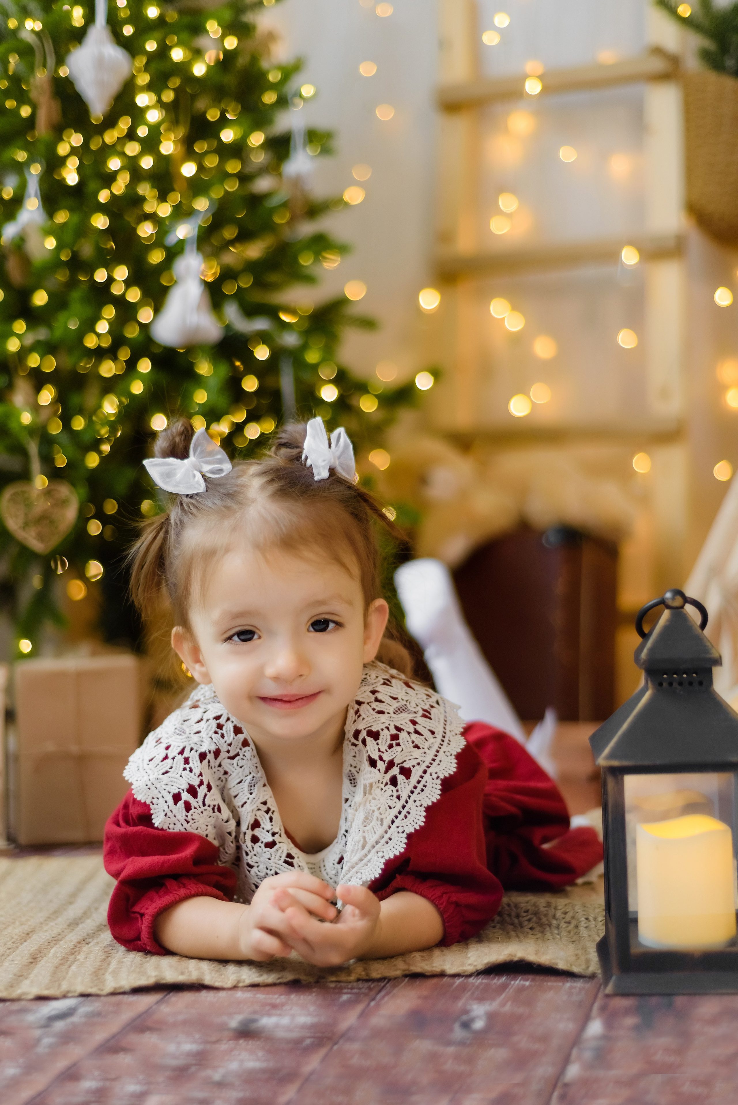 Новогодняя фотосессия Вика «Вигвам». Детский Фотограф |Фотограф на годик в Брянске Ирина Романова