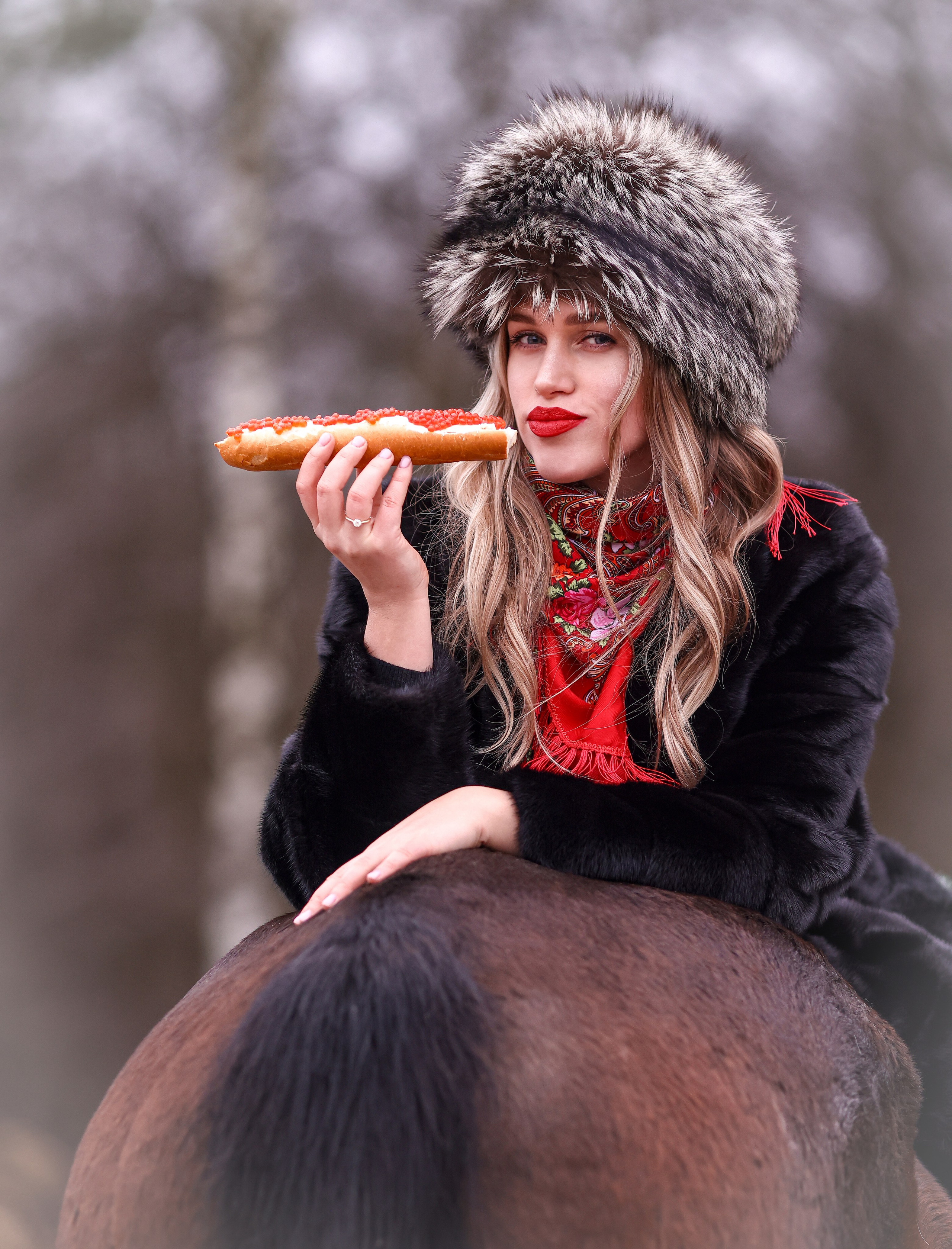 Юля и Питер. Фотосессии с лошадьми