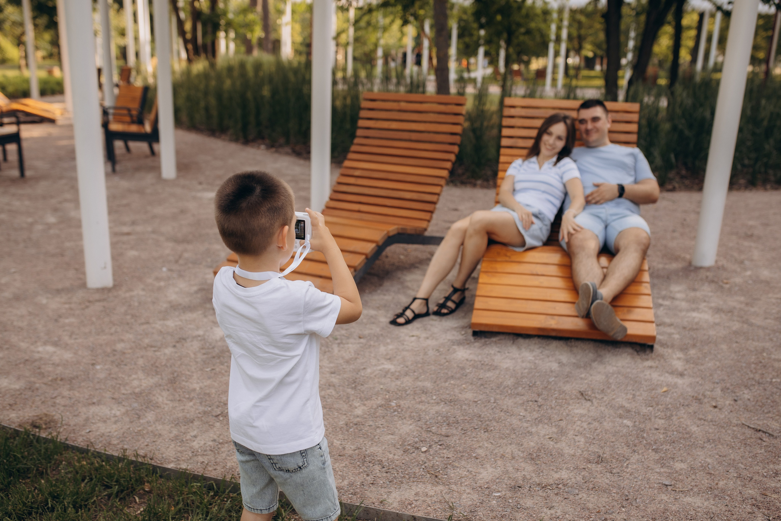 Прогулка в парке. Свадебный и семейный фотограф в Белгороде Евгения Курочкина