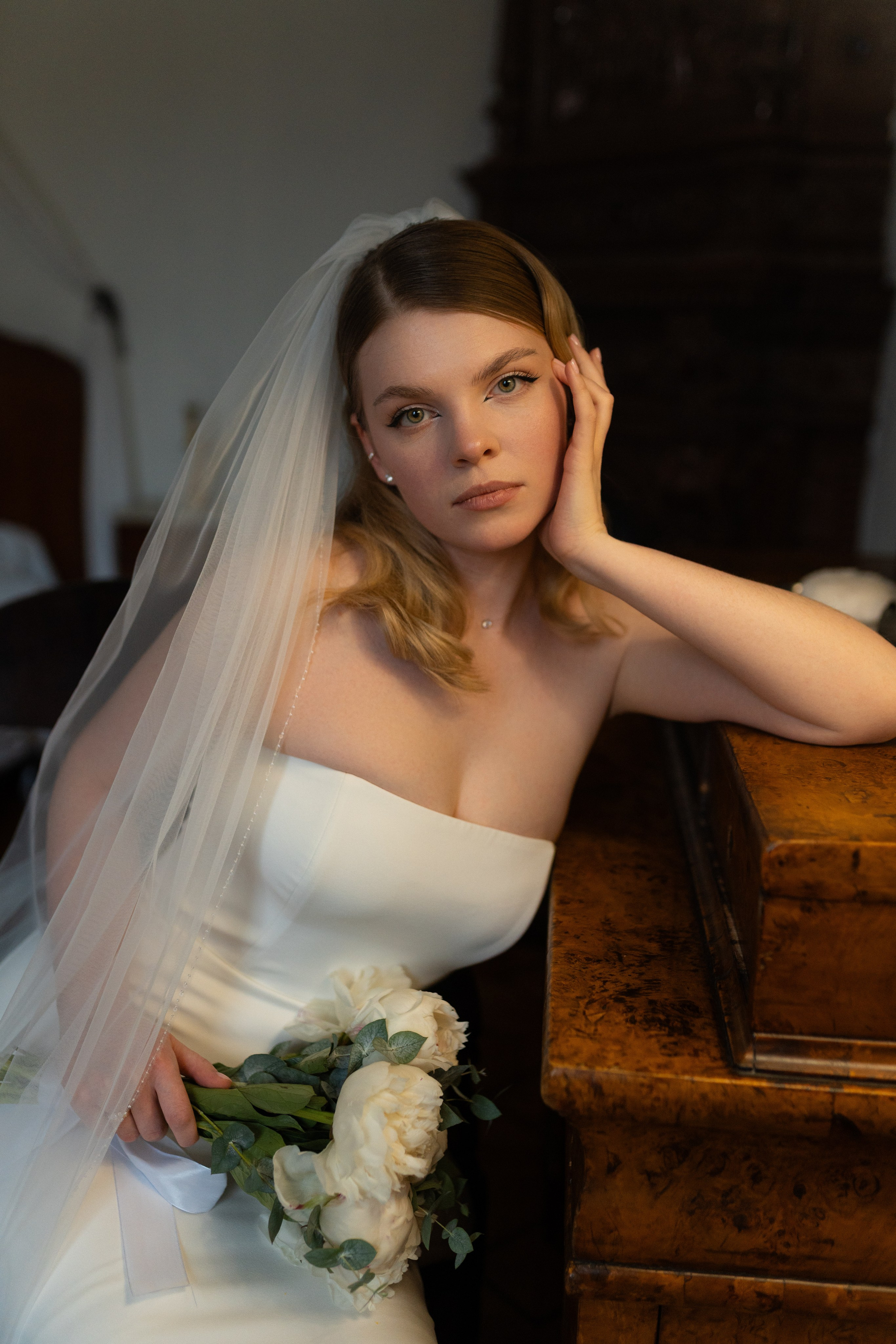 Мария и Алексей, студия 1884. Свадебный фотограф в Москве Анна Полушина