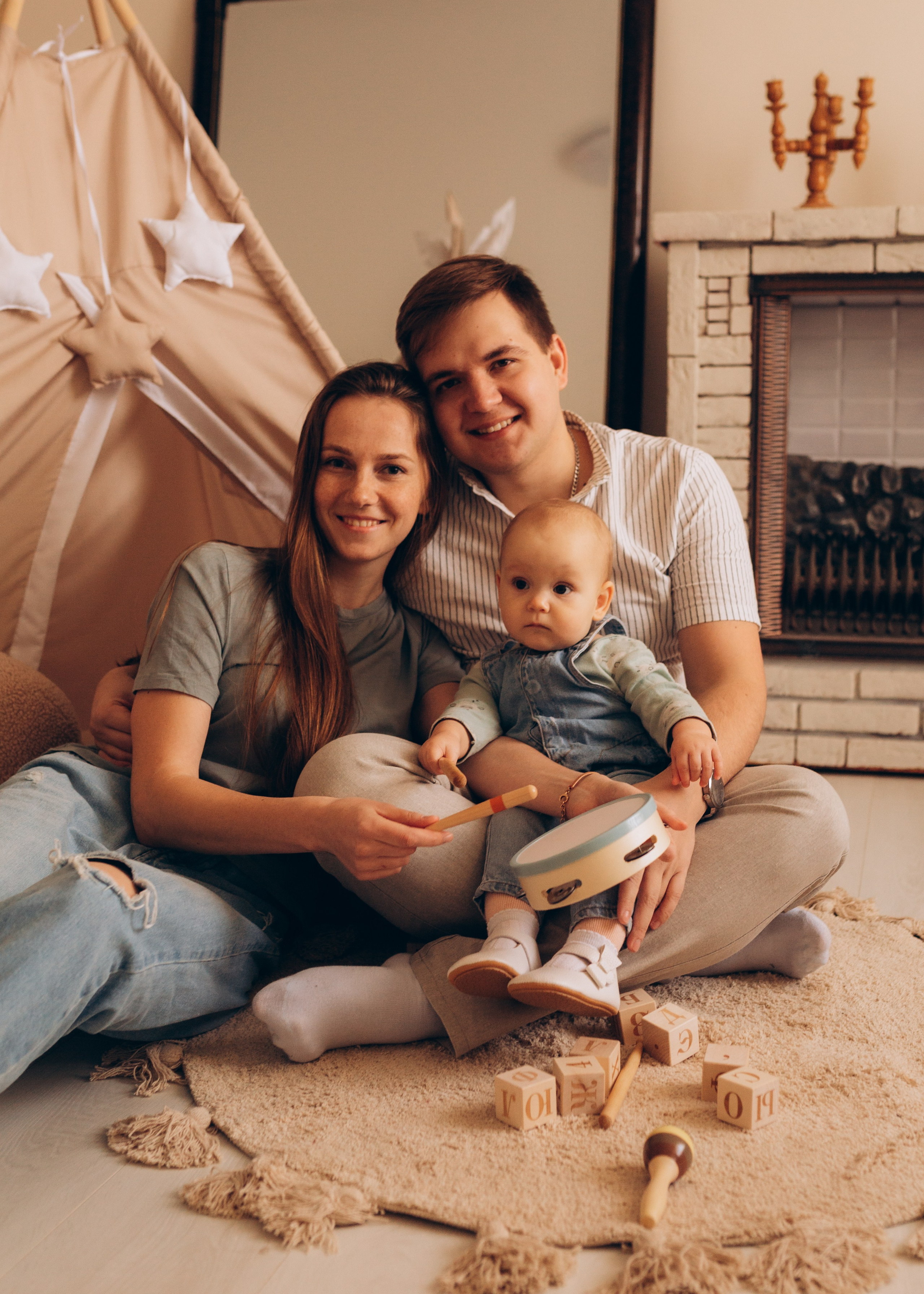 Глашенька с семьей. Фотограф в Приморско-Ахтарске Марьяна Чопко