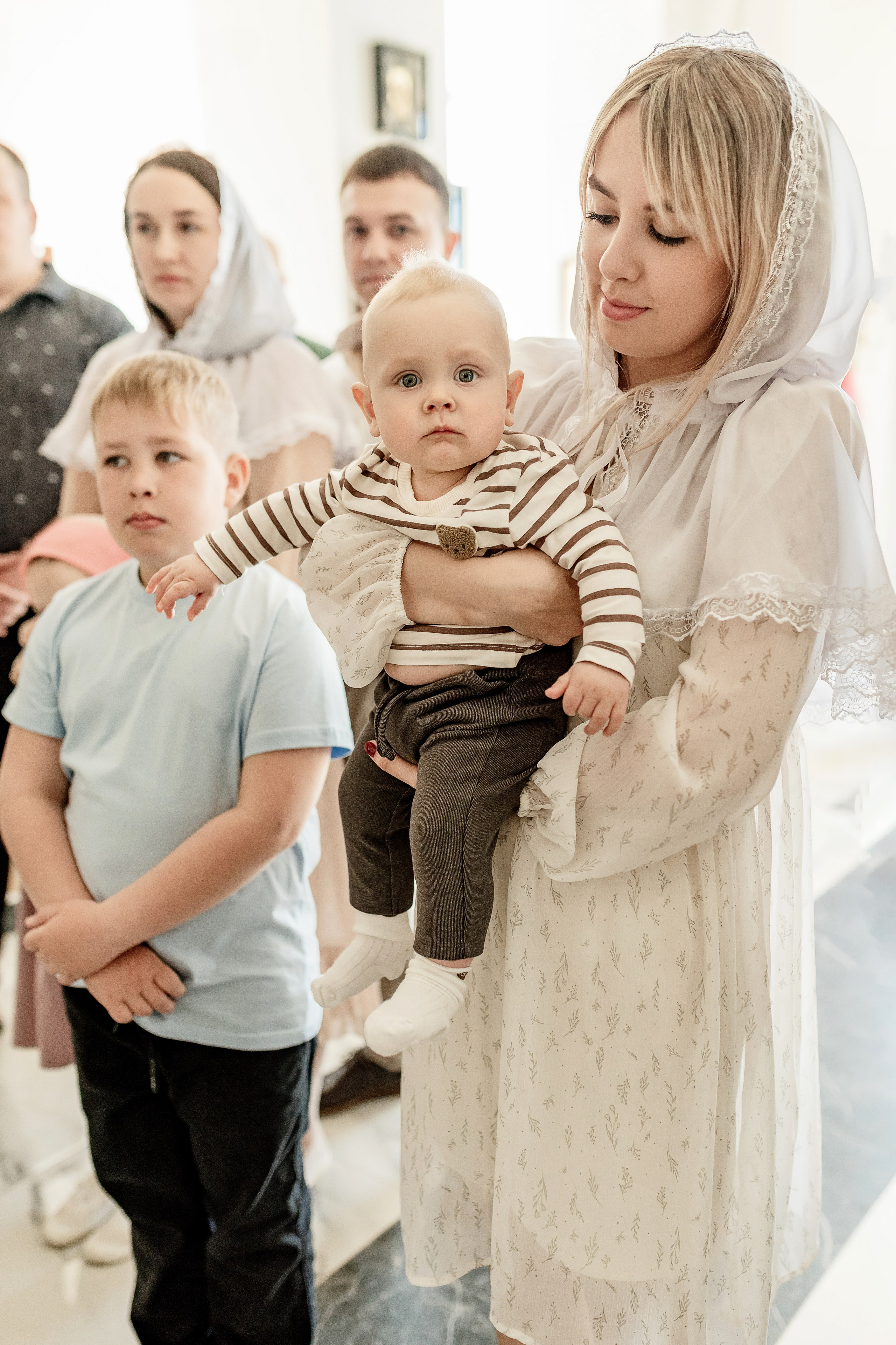 Крещение В Новой церкви. Семейный и детский фотограф Наталья Горда