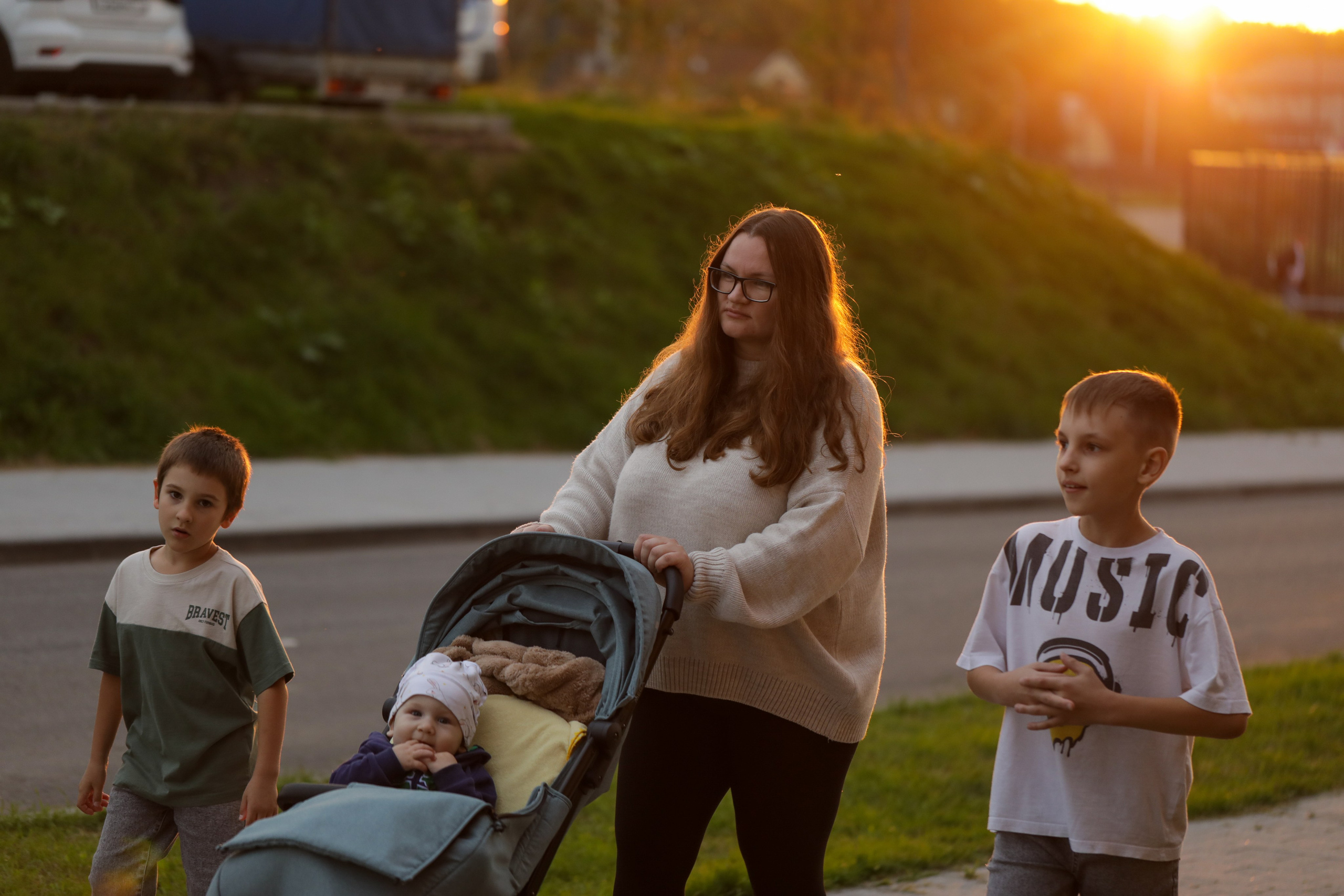 Семья Марины. Фотограф Ксения Есенина Москва