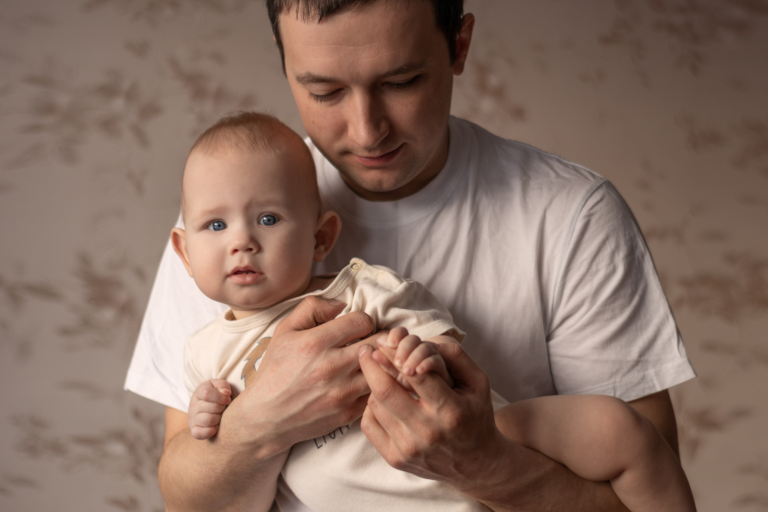 Евгения, Борис и Левушка (домашняя). Детский и семейный фотограф Юлия Полянина