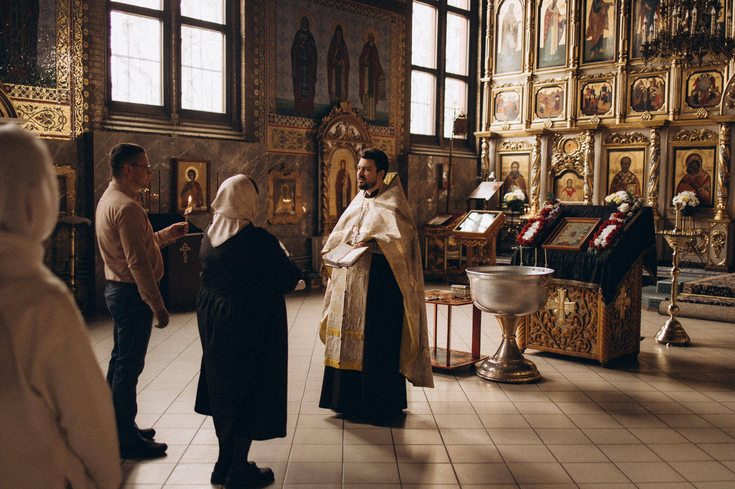 Таинство крещение. Семейный фотограф в Калининграде Юлия Нигаматулина