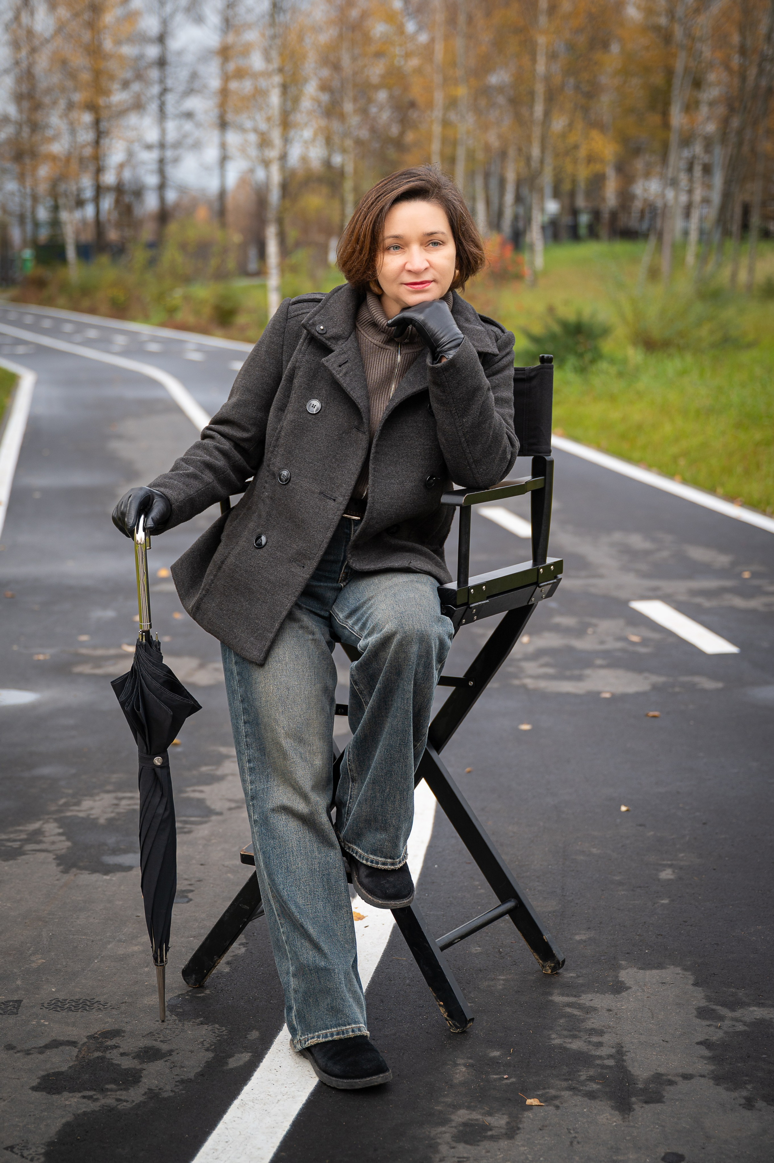 СЪЁМКА ДЛЯ АДЕЛИ В ПАРКЕ. Портретный фотограф в Москве Евгений Кемайкин