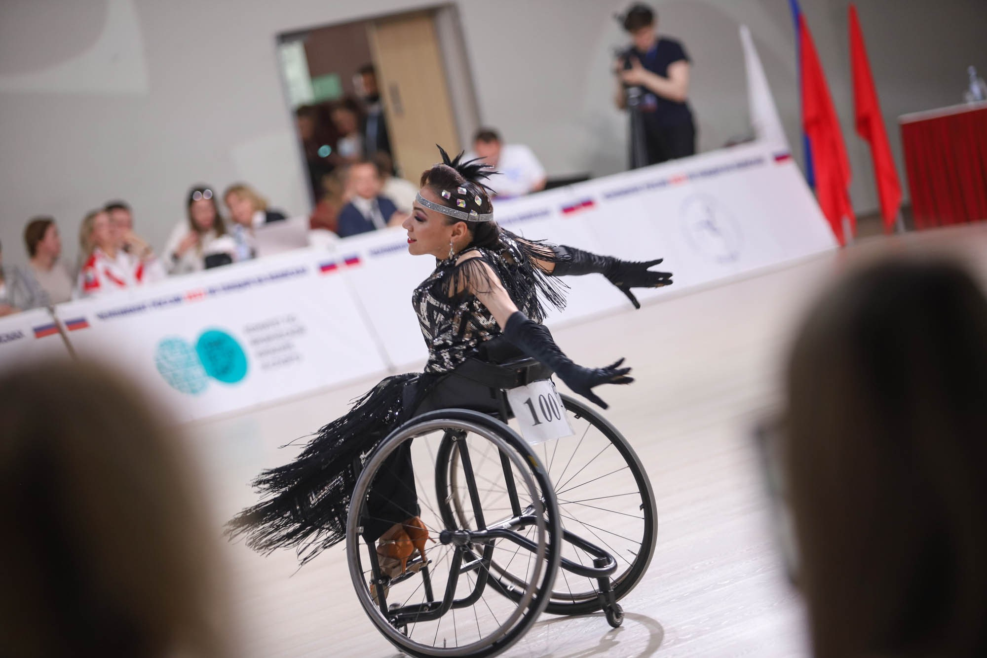 Чемпионат России по танцам на колясках. Фотограф Дарья Попова