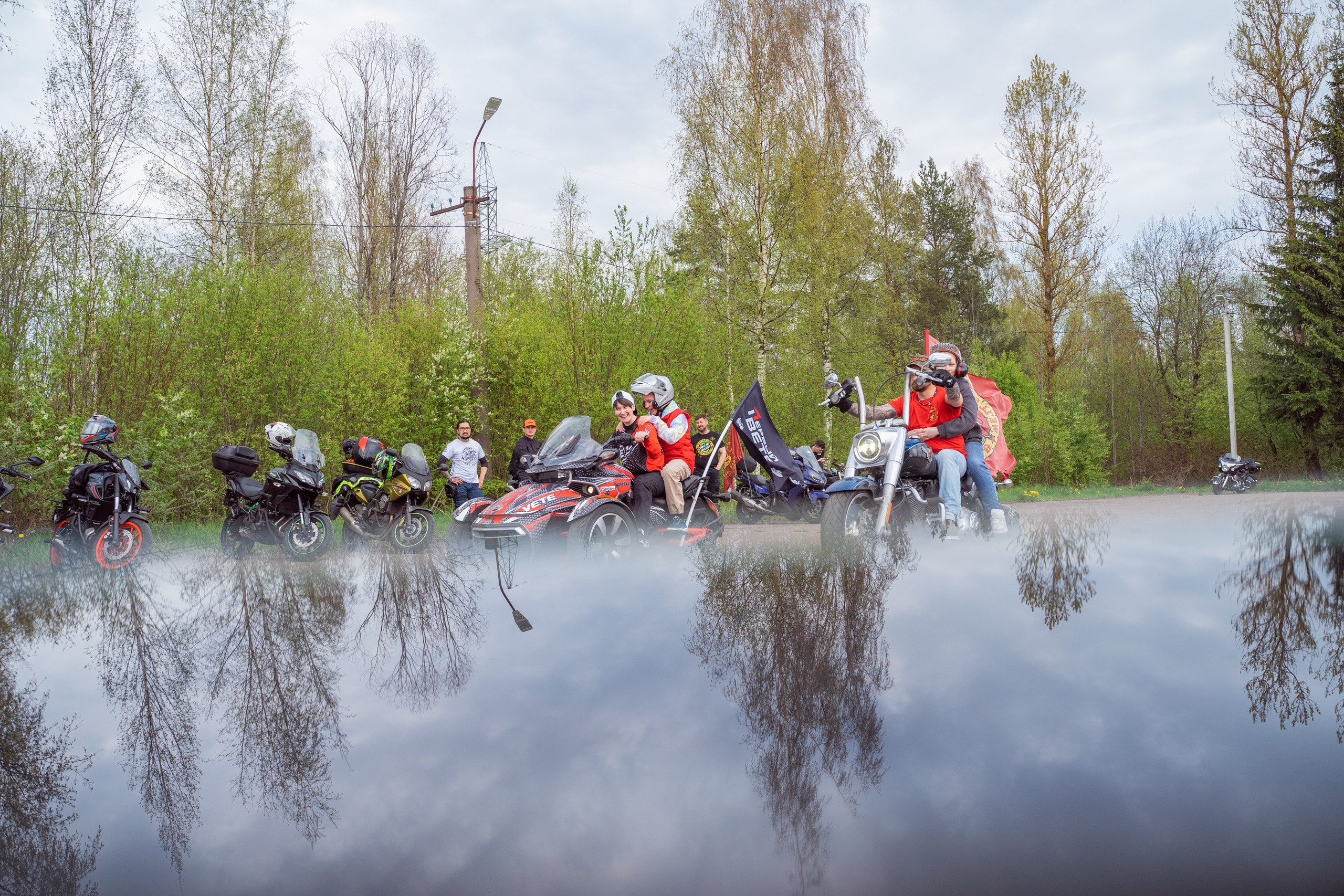 Мотоциклы —репортажная фотосъемка в Санкт-Петербурге. Свадебный, семейный, портретный, репортажный фотограф в Санкт-Петербурге