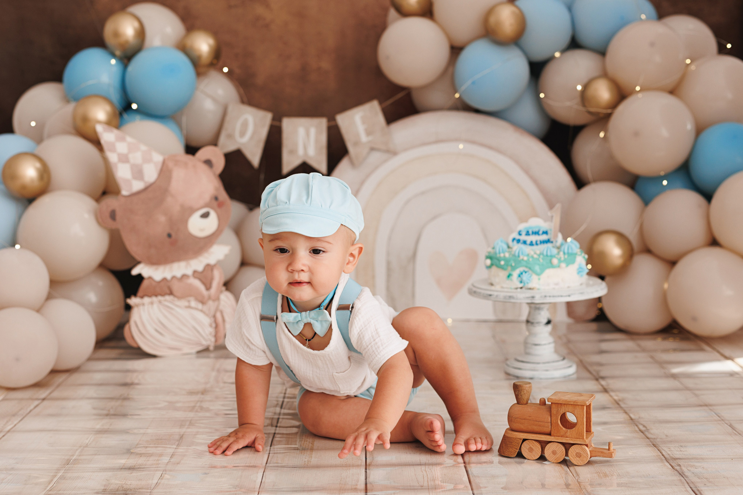 фотосессия первого годика в Краснодаре, детский фотограф 