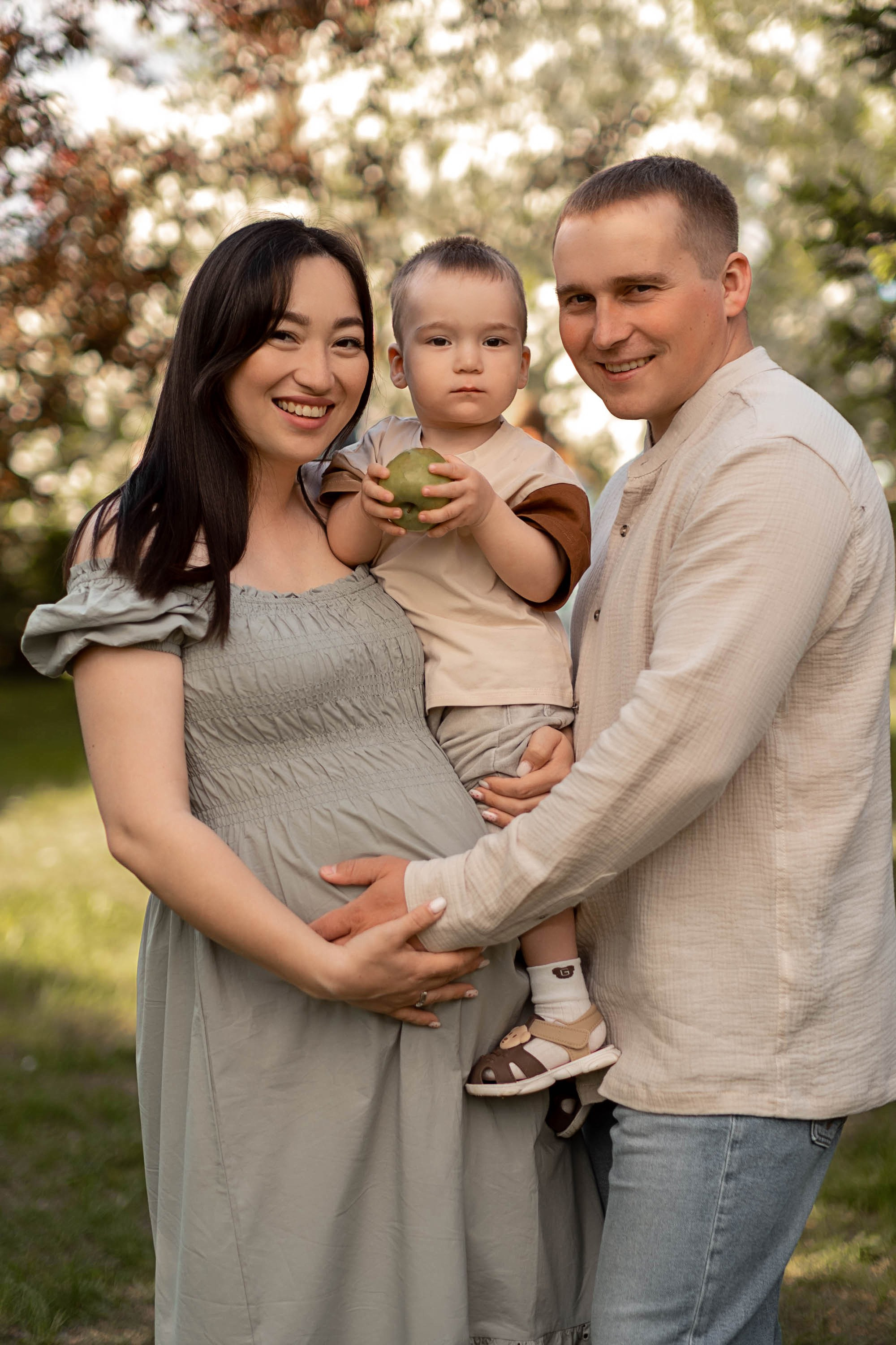 Джамиля, Юра и малыш Андрей. Свадебный и семейный фотограф в Тюмени Екатерина Дубровина