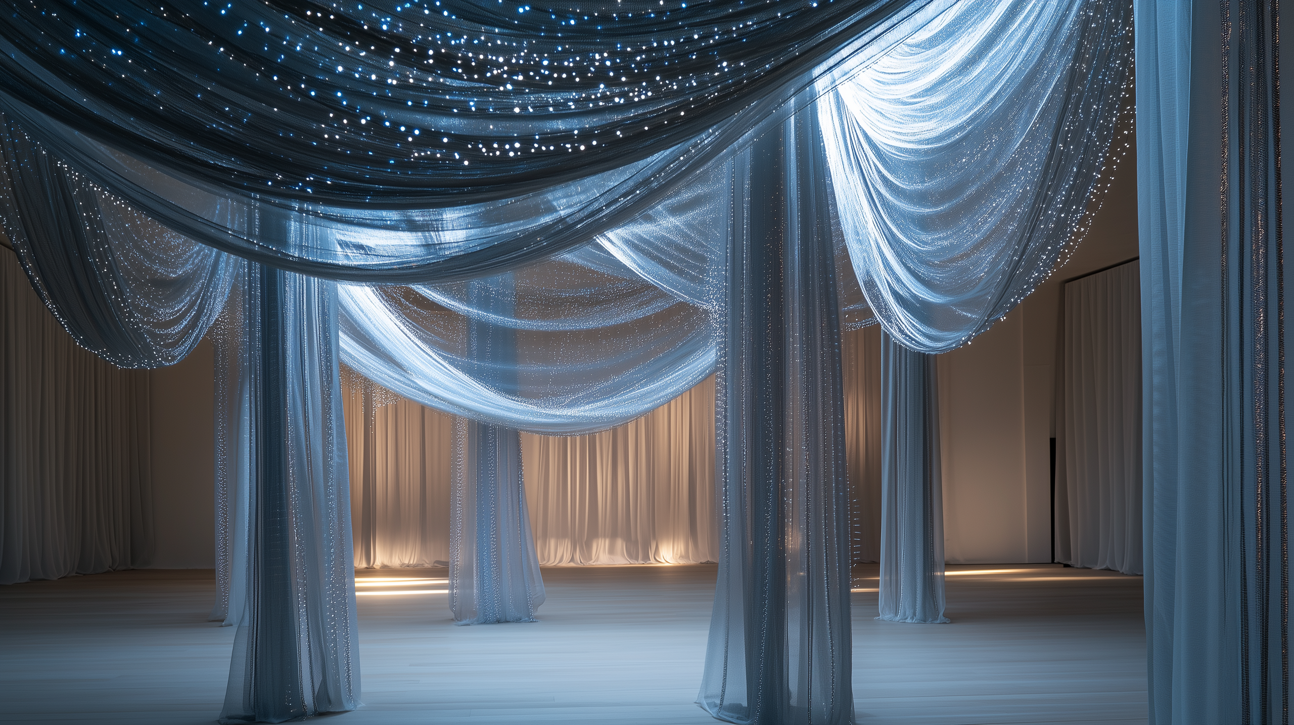 Разработка концепции декора корпоративного мероприятия в тематике «Космос» для LAZAR DECOR. Главная