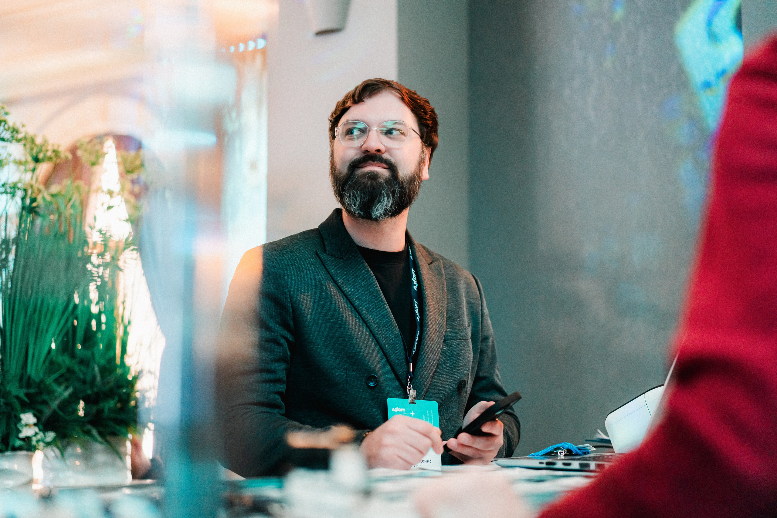 Репортажные фотографии делового мероприятия платформы AXOFT. Репортажный фотограф в Санкт-Петербурге Никита Лу