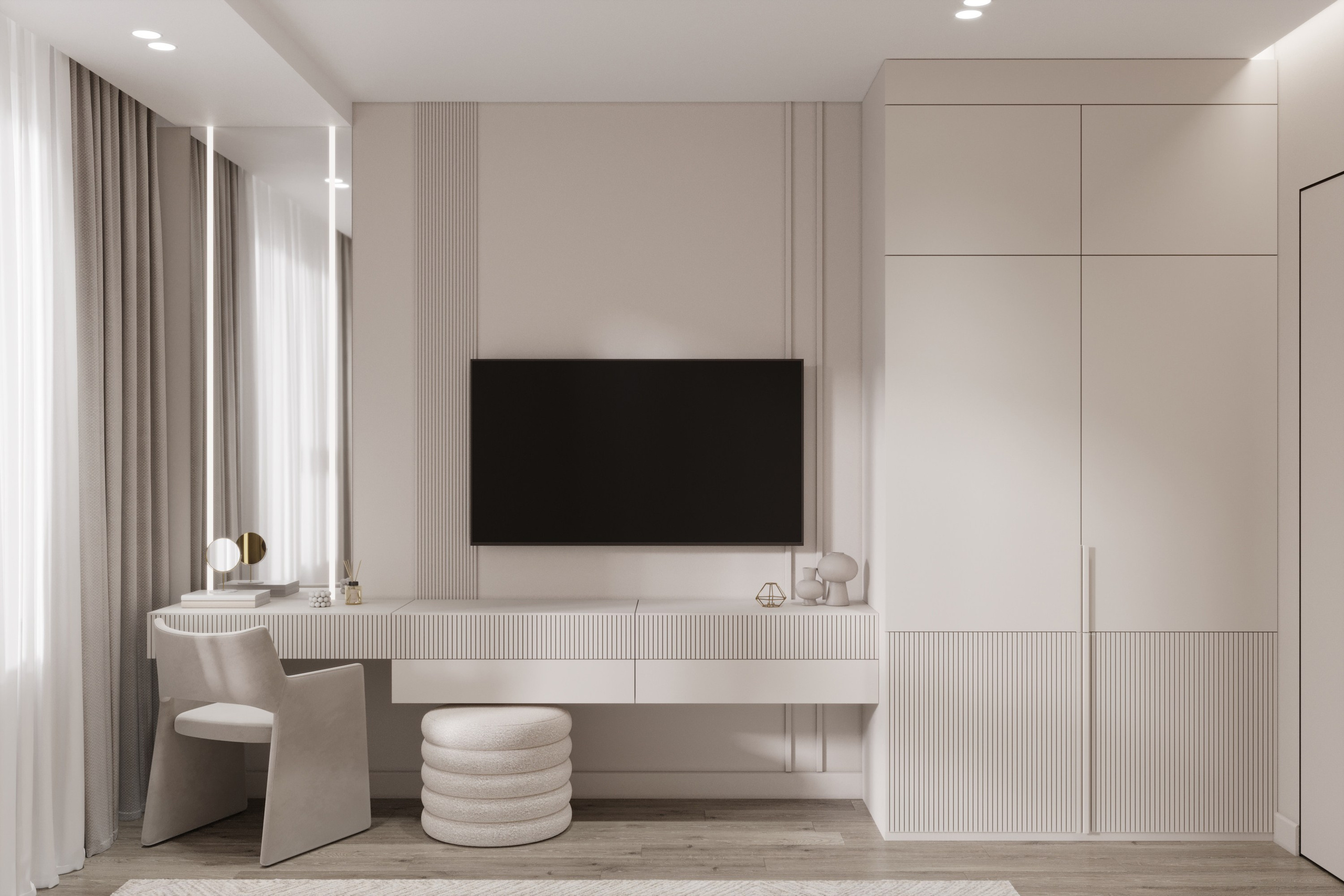 Дизайн - проект ЖК Foriver город Москва. Анастасия Дремина DREMINA INTERIORS